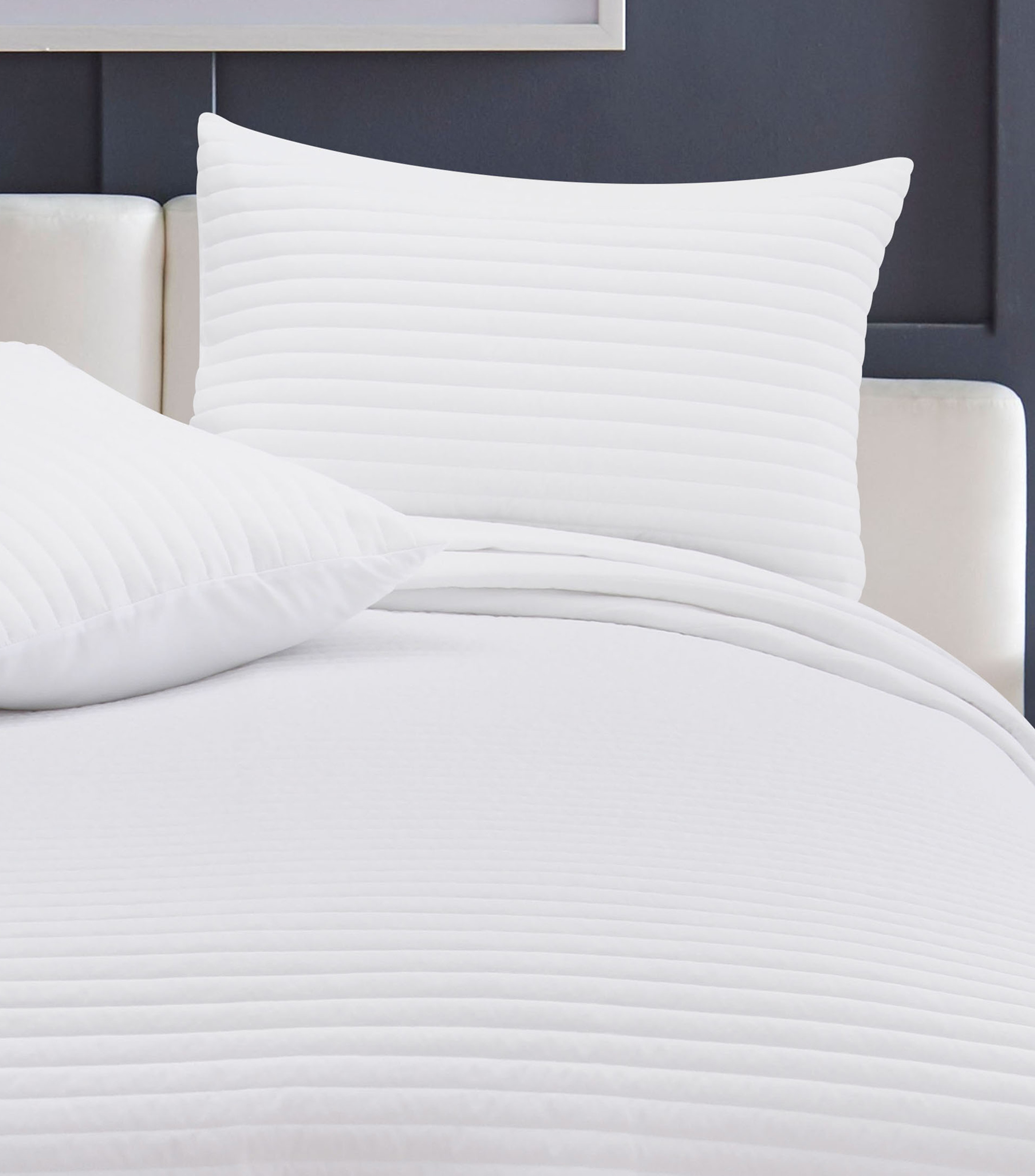 Set de Colcha Queen Size Seymour Blanco