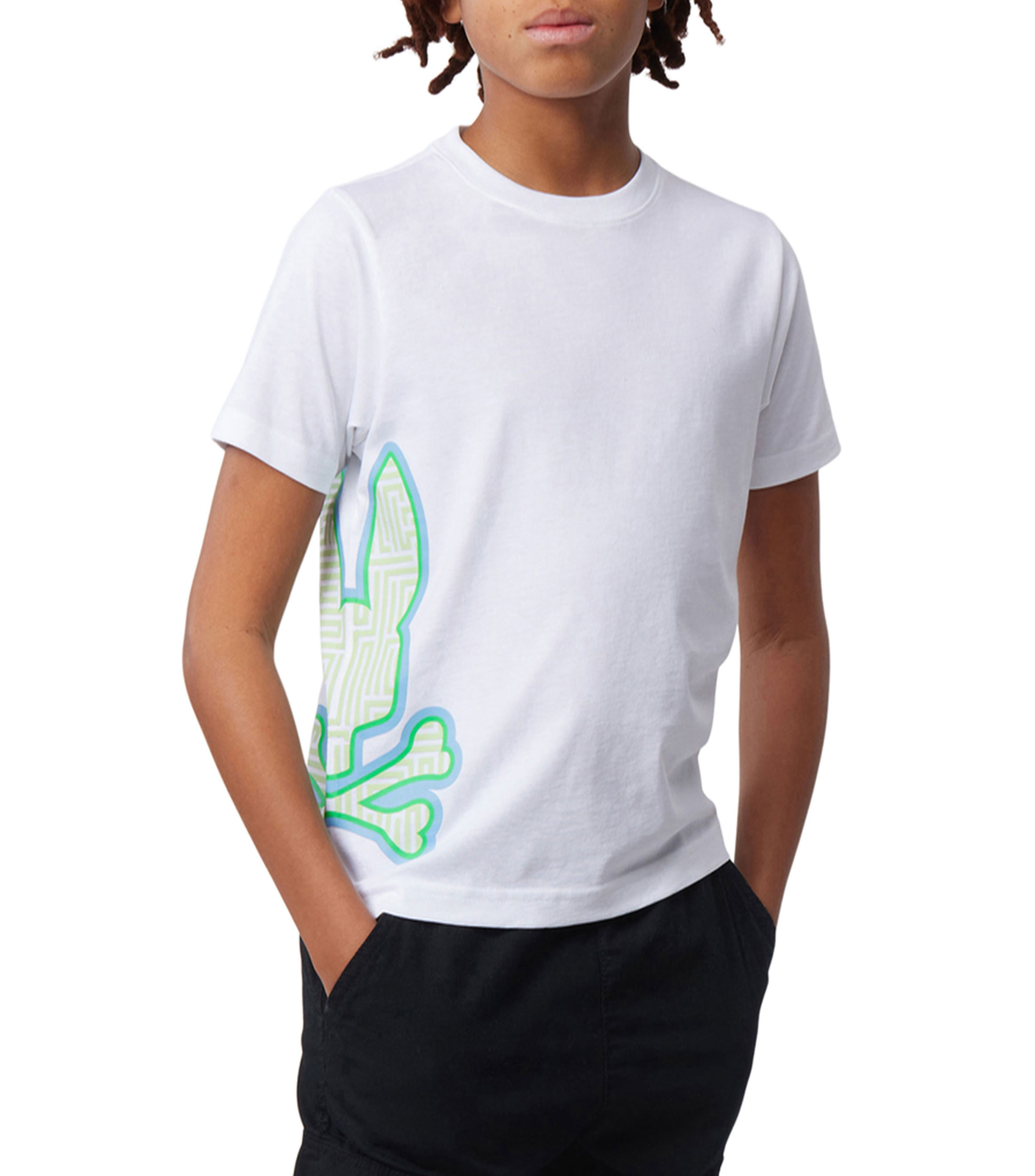 Looney Tunes - Maglietta oversize Large Bugs Bunny Graff Nero Looney Tunes - Maglietta oversize Large Bugs Bunny Graff Nero