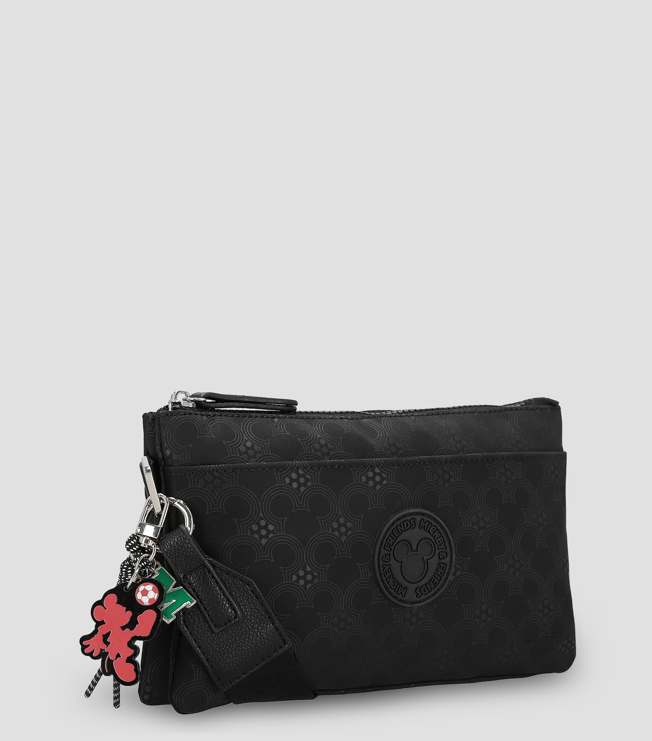 Bolsa crossbody negra Disney estampada Niña