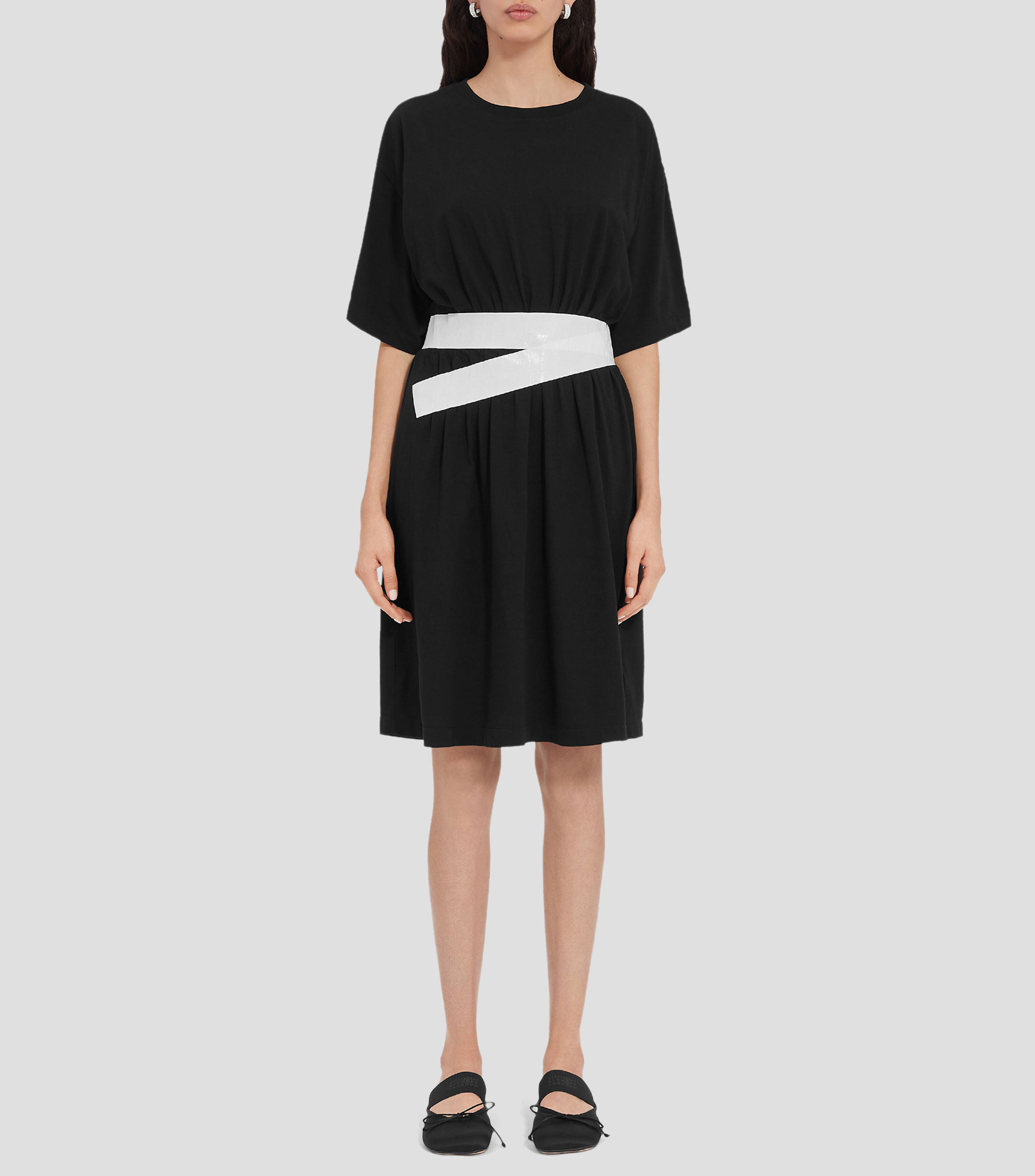Vestido mini liso Mujer