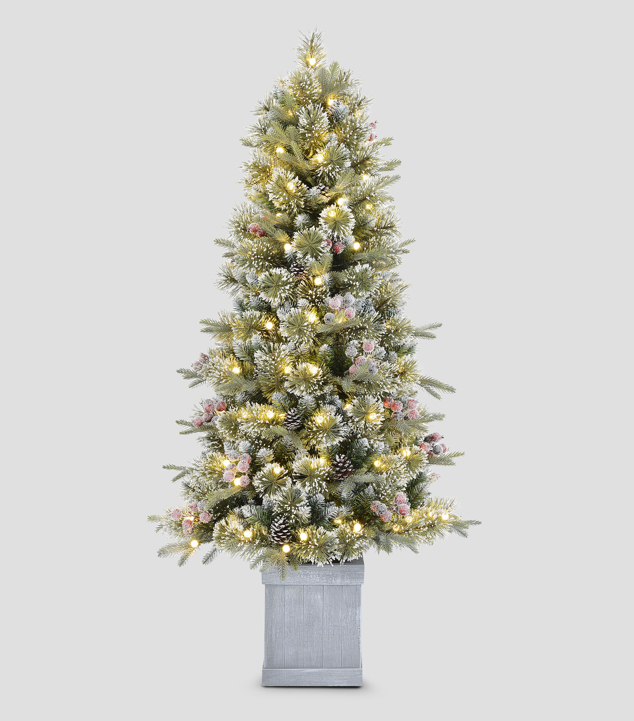 Árbol de Navidad en Maceta con 150 Luces Led