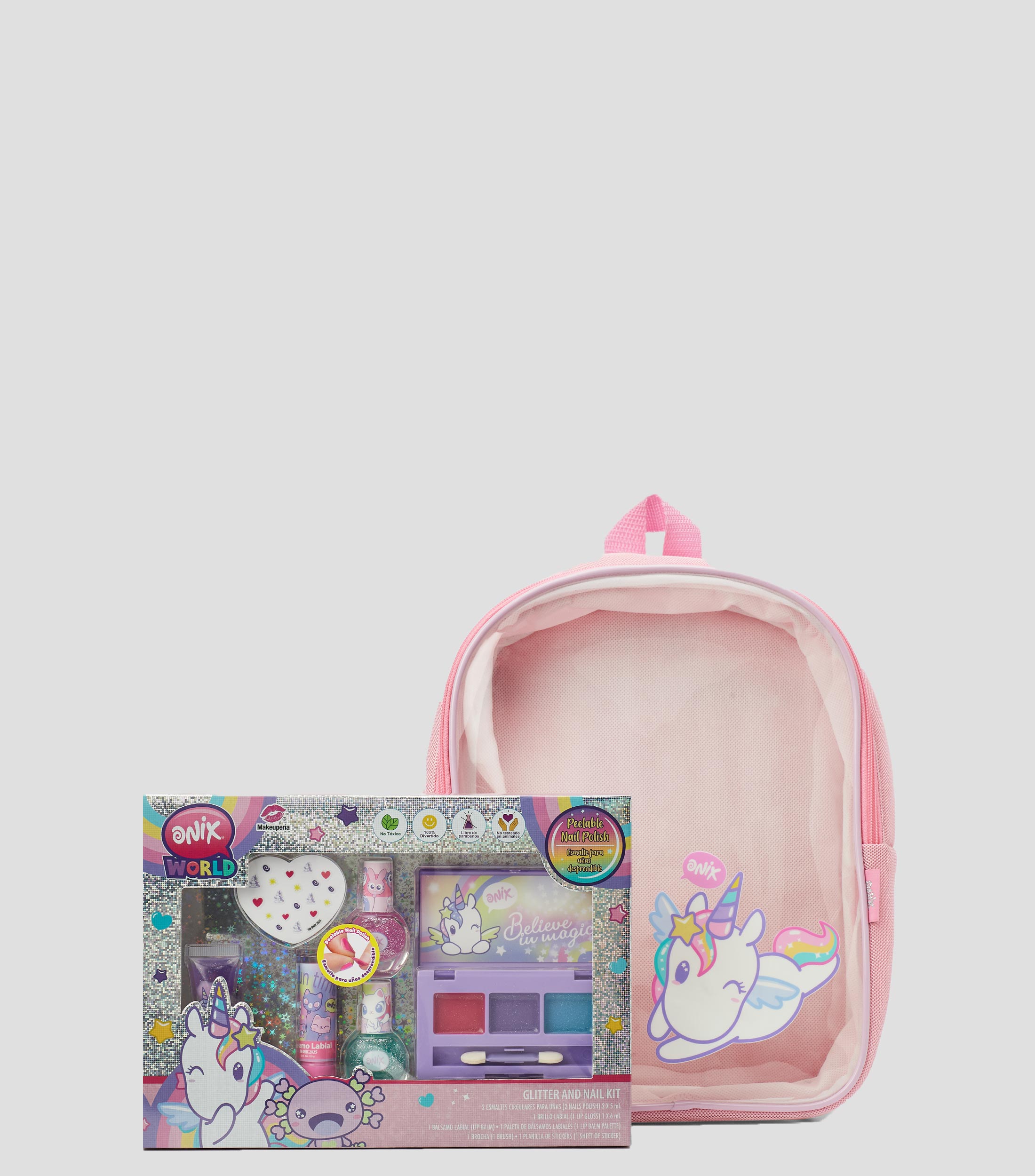 Playset Backpack Set Pretty Nails