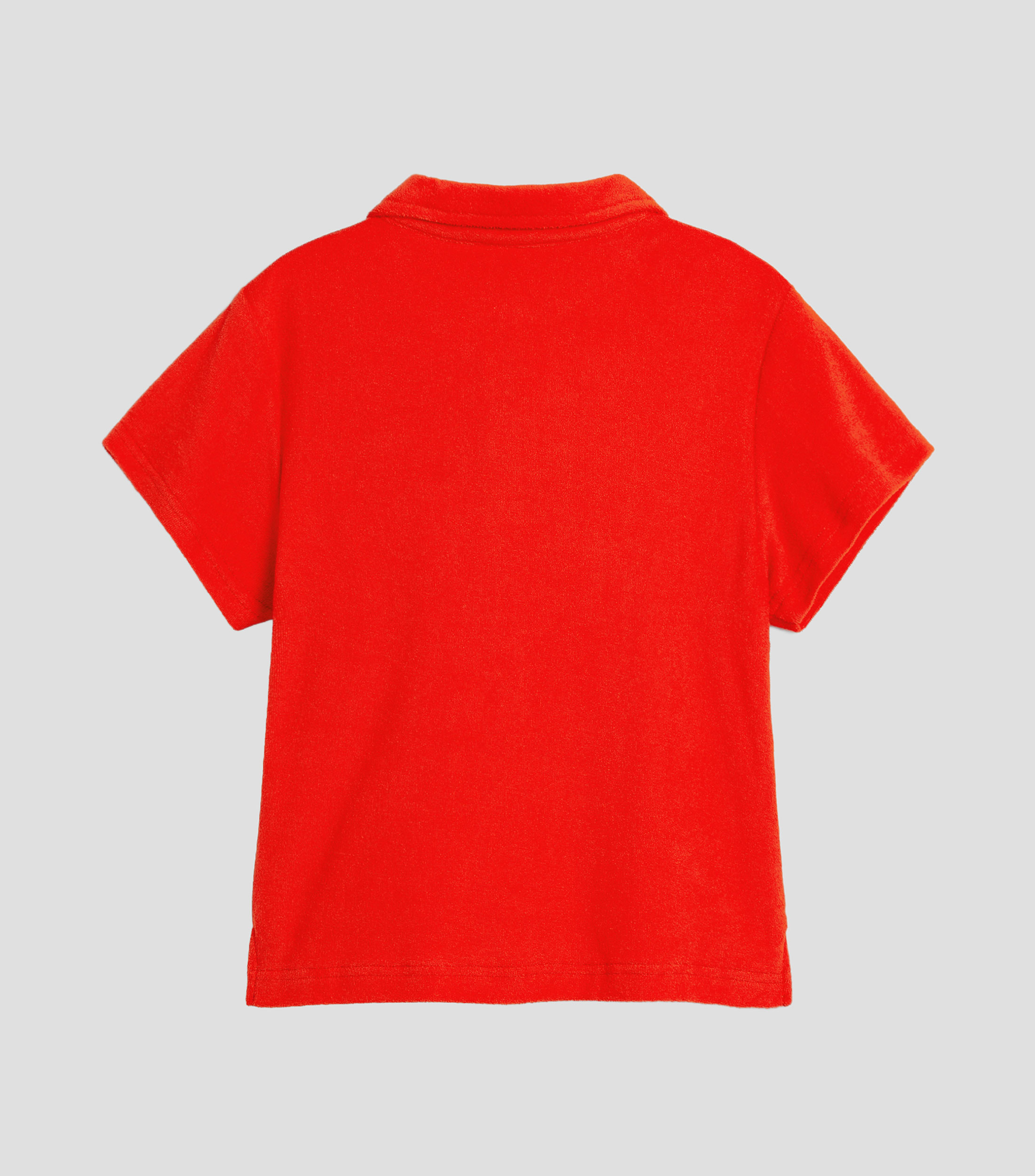 Playera tipo polo manga corta estampada Niño