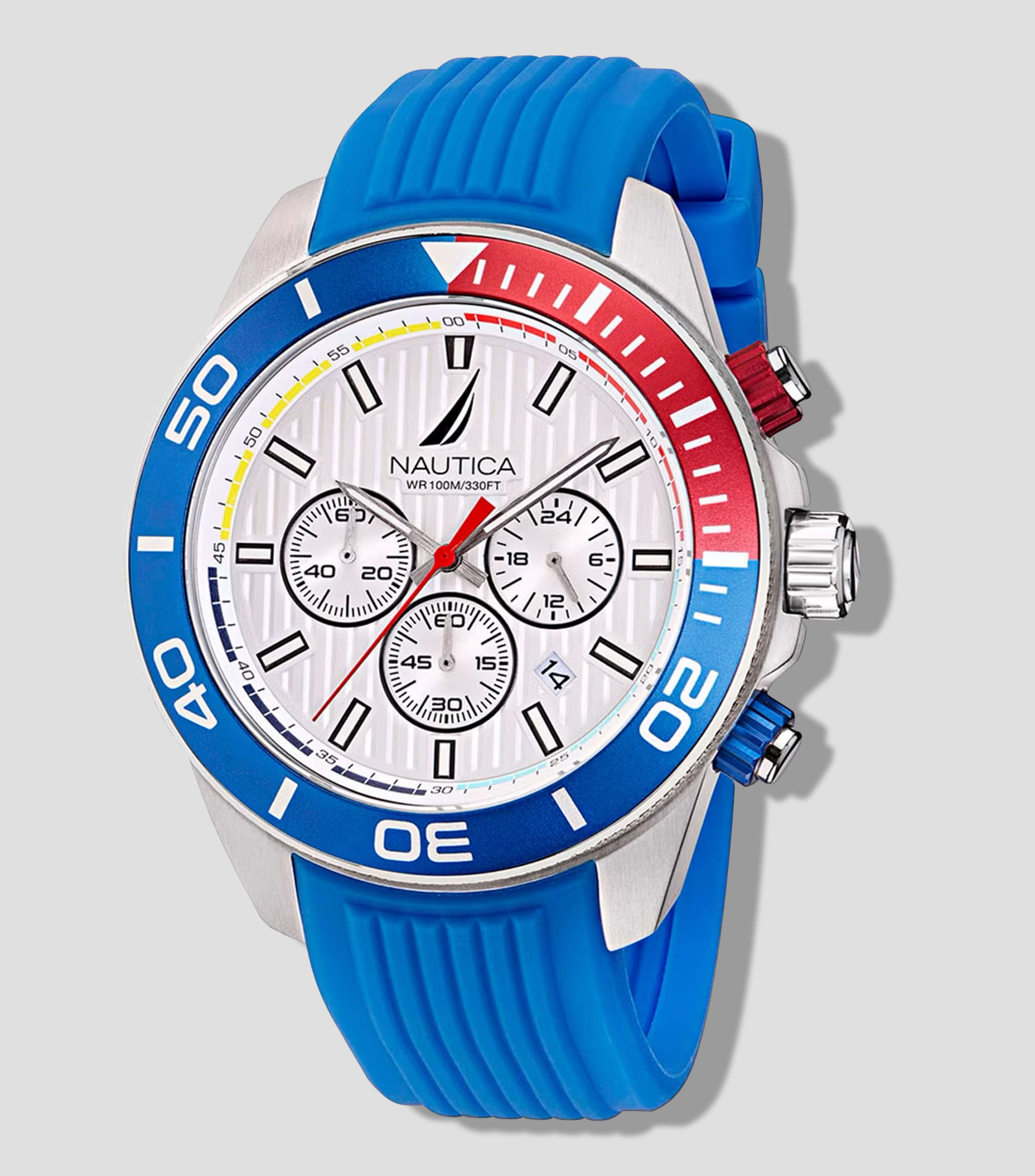 Set de Reloj para hombre One Chrono Casual, Plateado