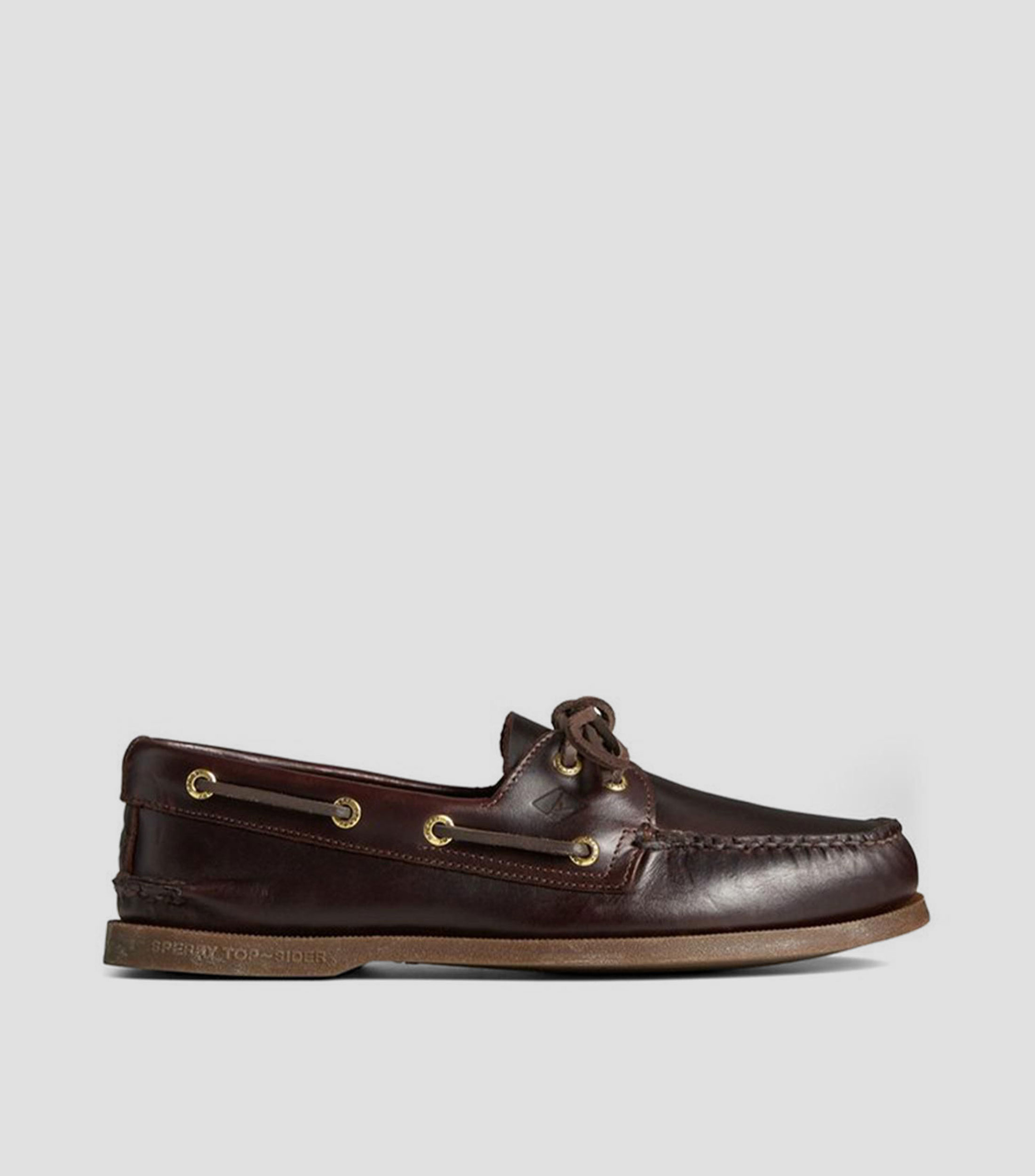 Mocasines en piel con cordon Hombre