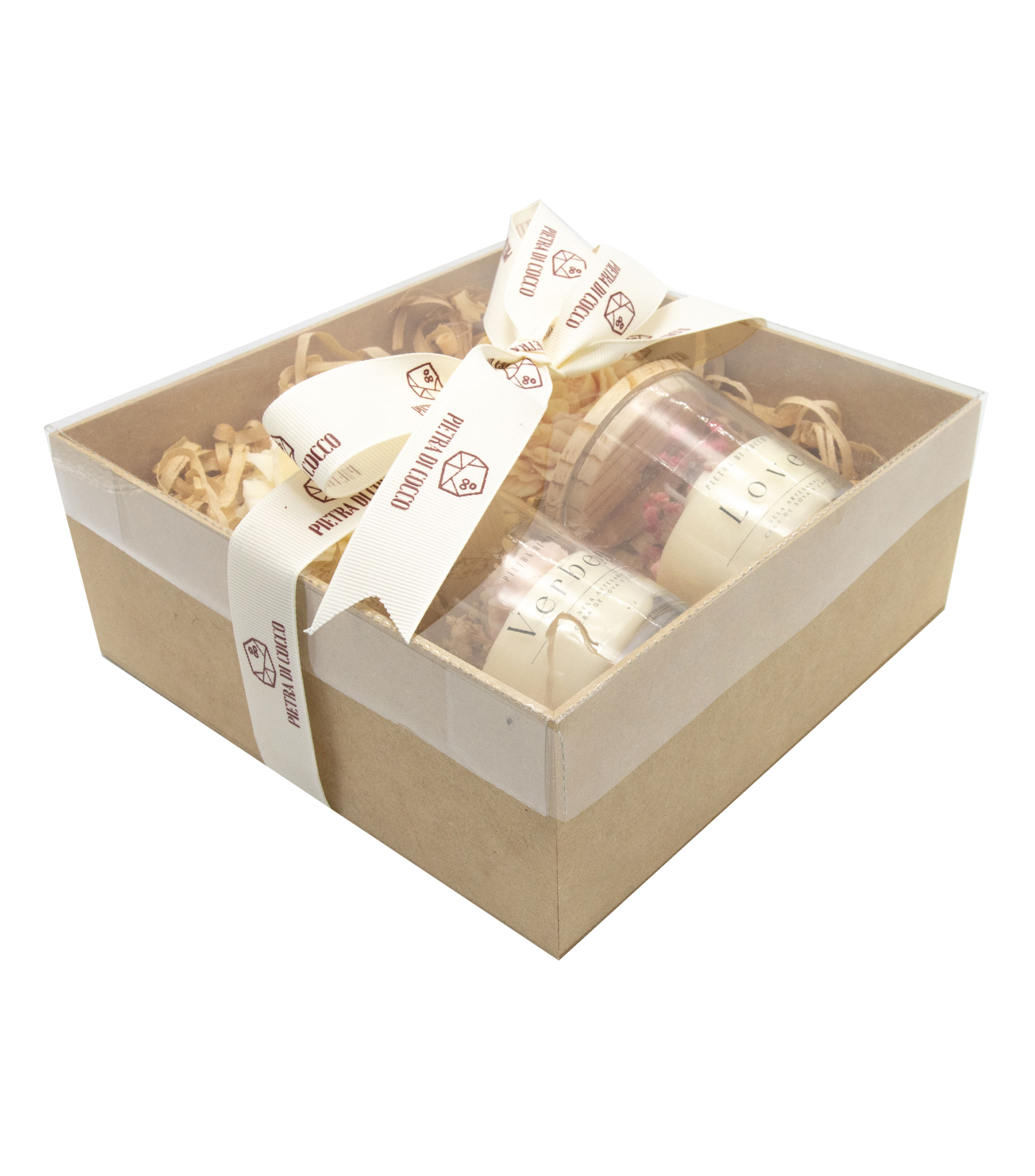 Set 2 Velas Aromáticas Flores Blancas