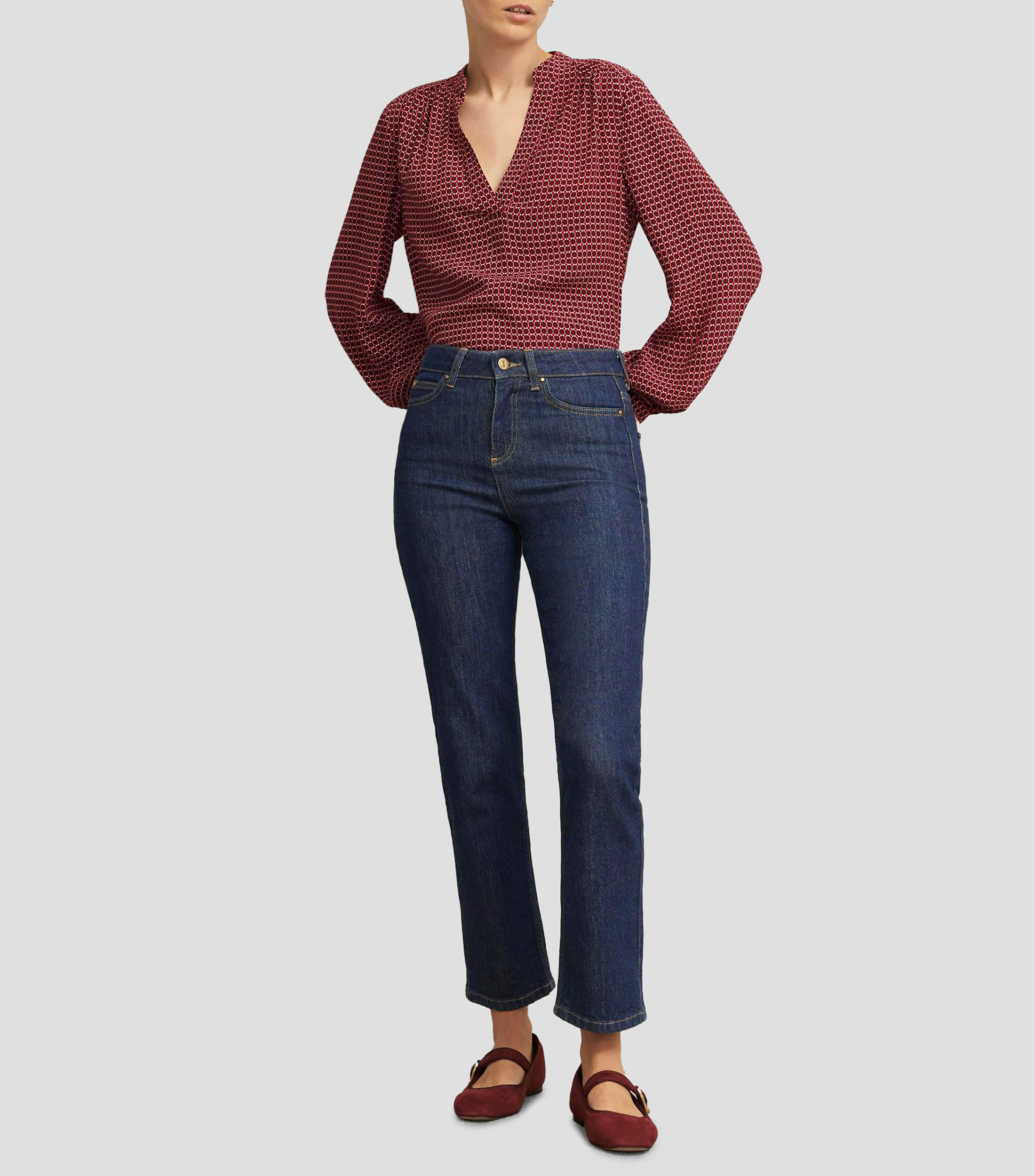 Jeans straight Mujer
