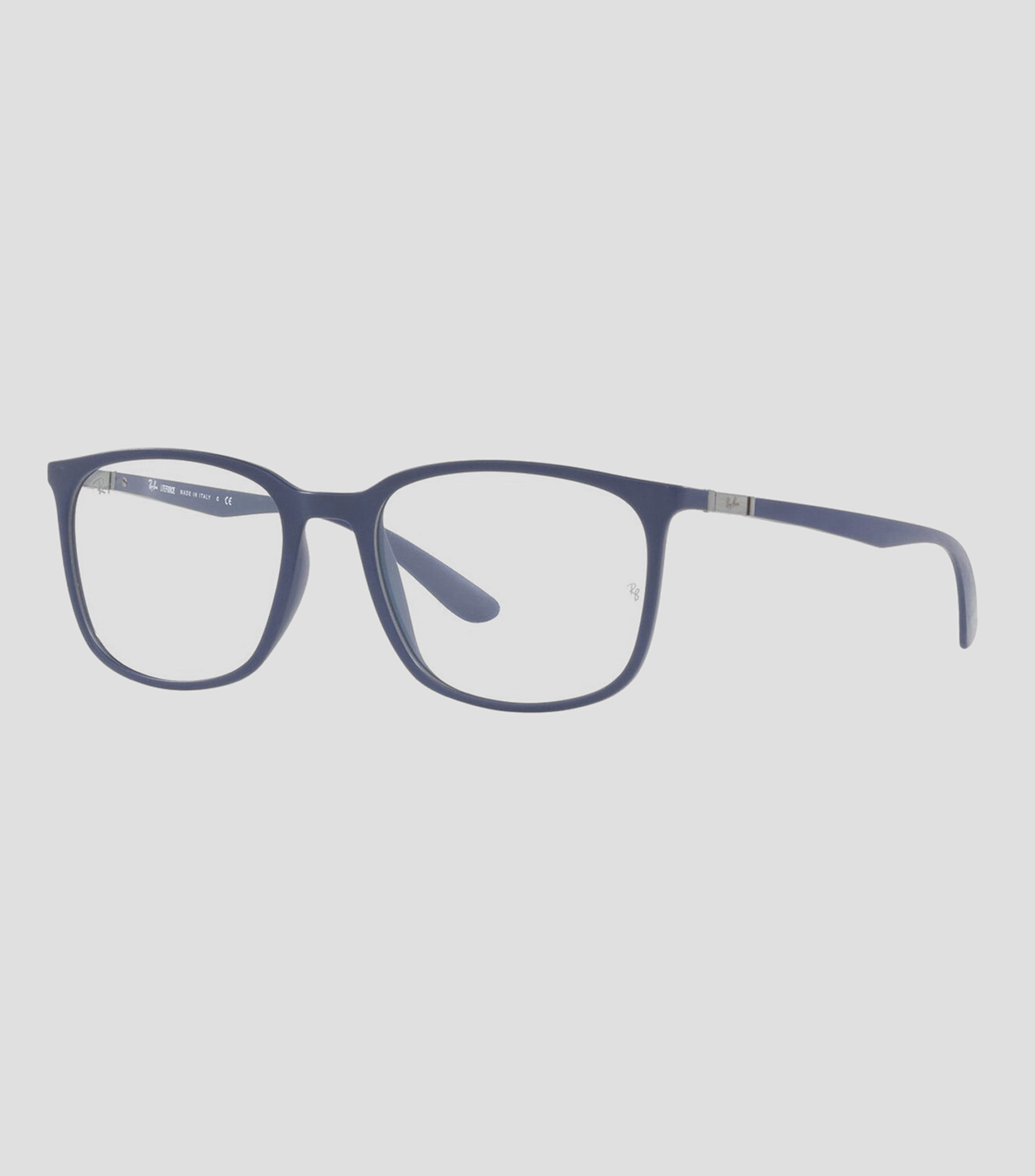 Lentes oftálmicos Rectangulares con Logo a contraste Unisex