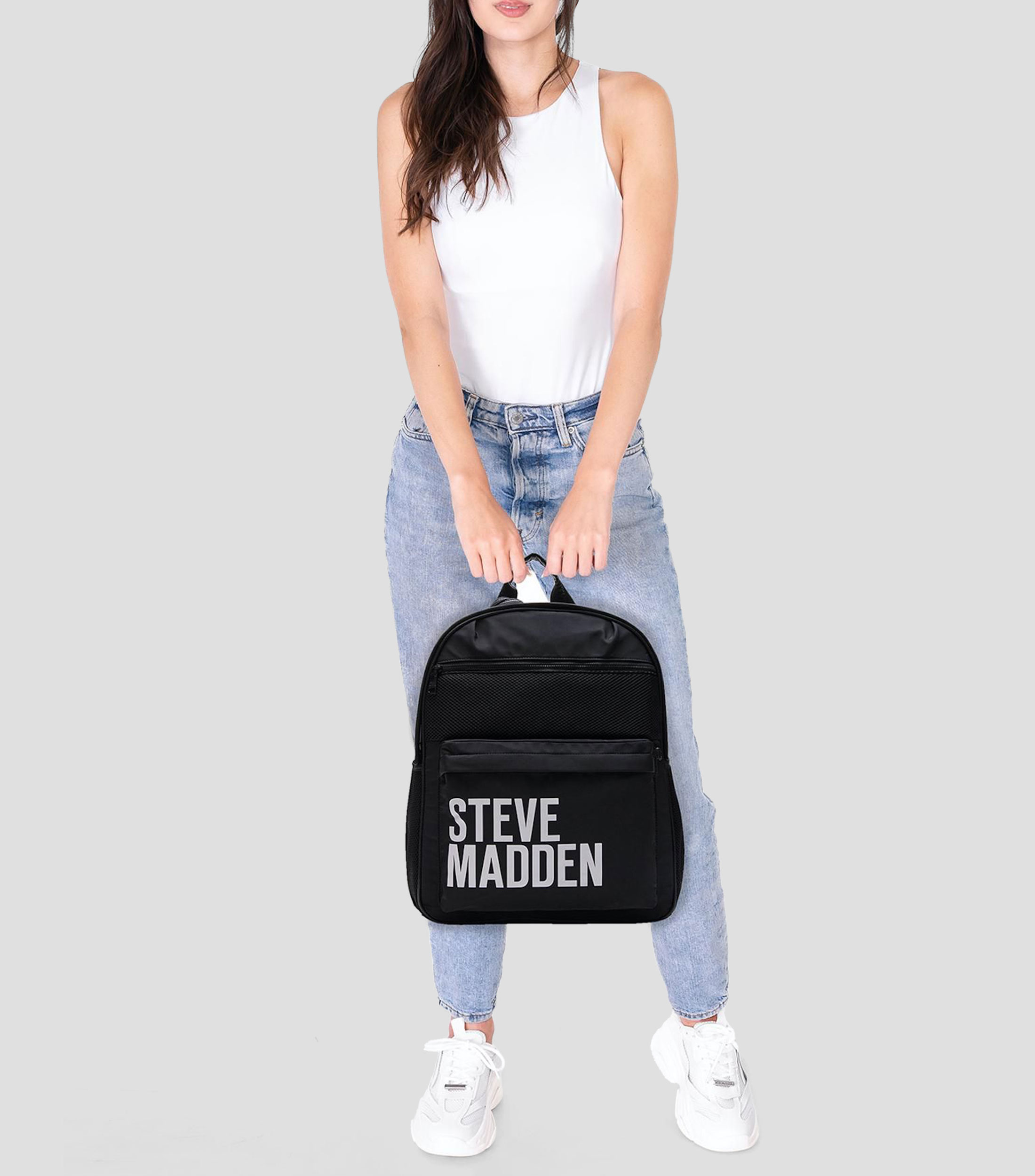 Mochila con logo Mujer