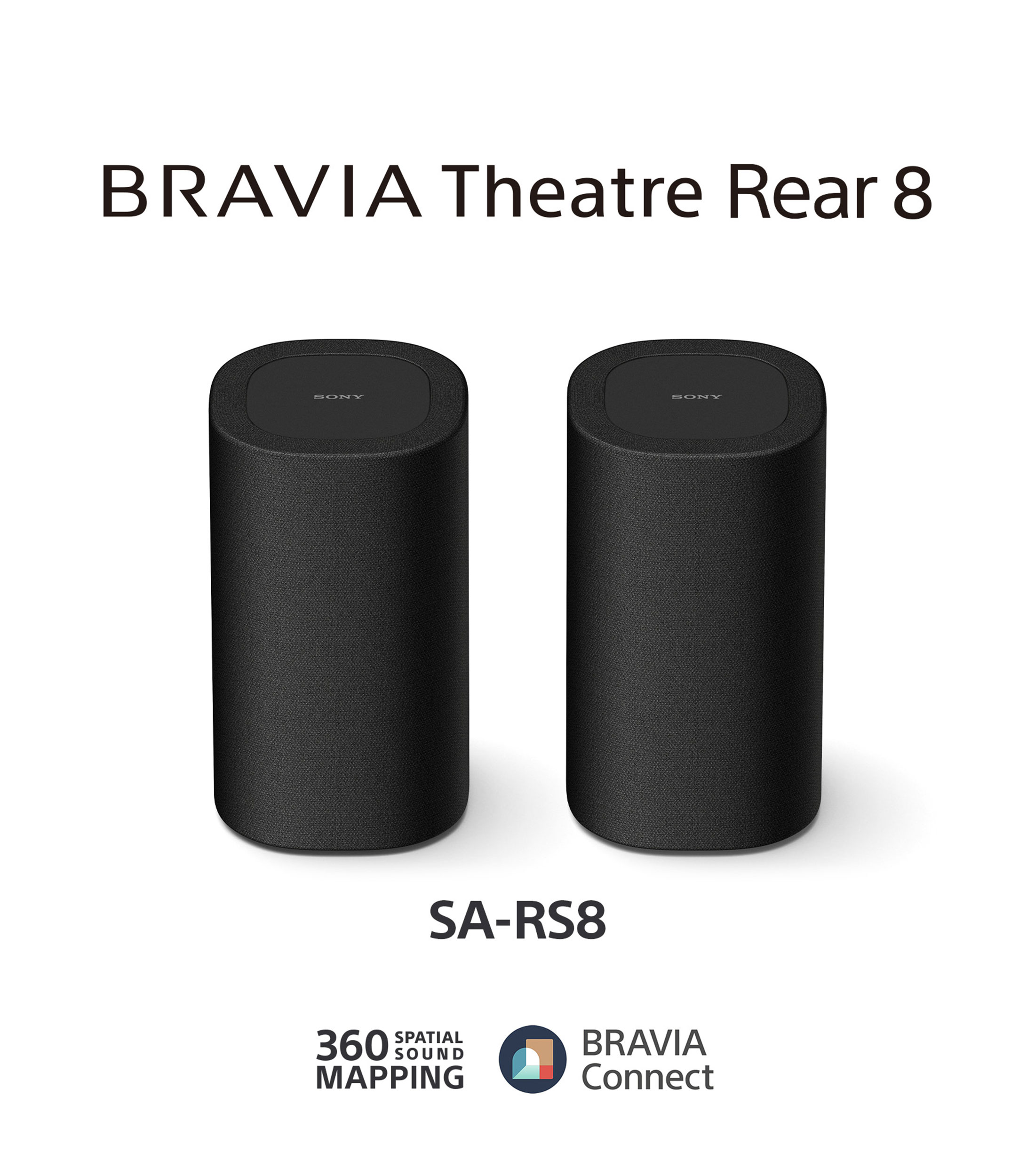 Bocinas Coplementarias Bravia Theatre Rear 8 Inalámbricas 20 W
