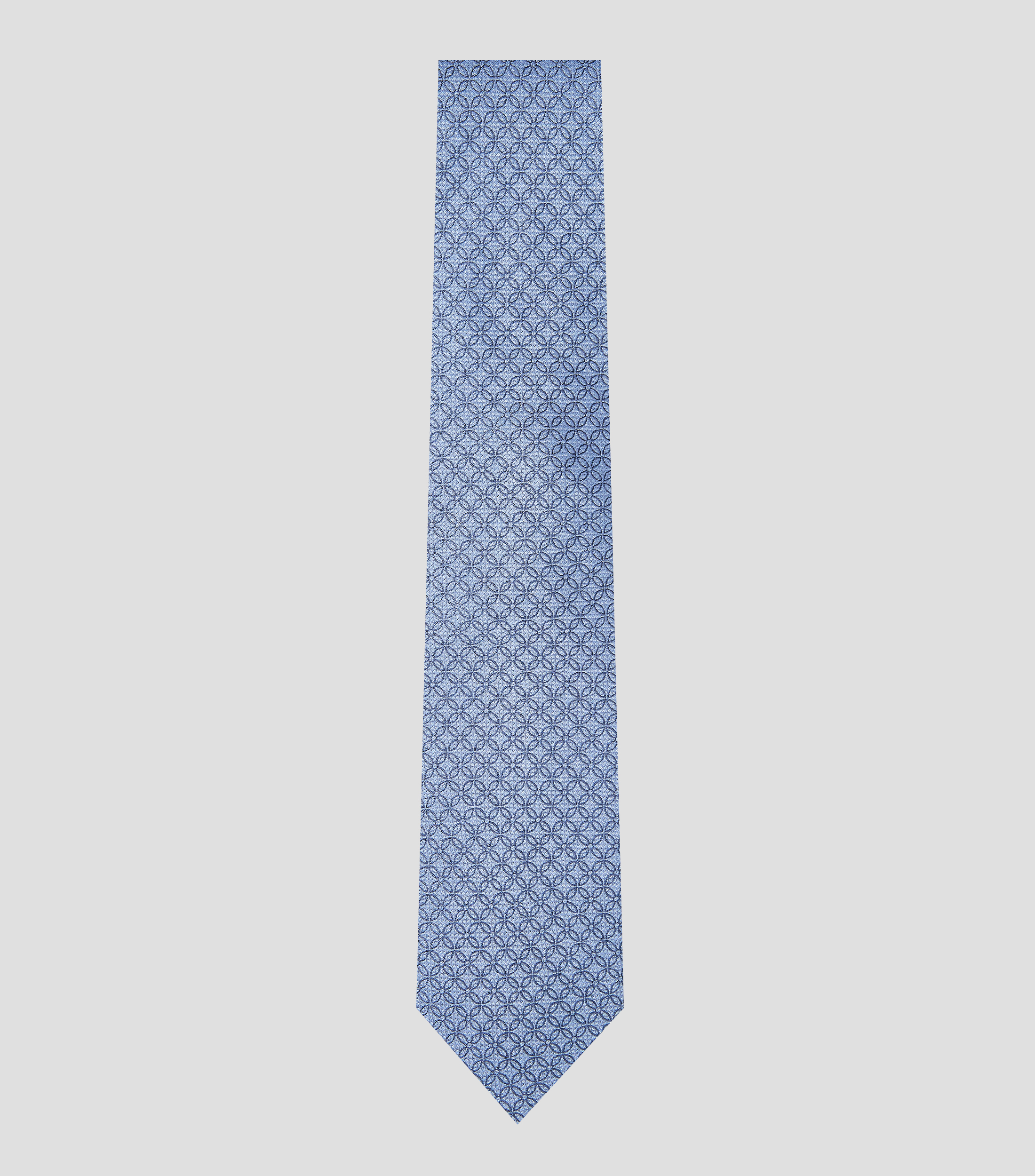 Corbata ancha con bordado