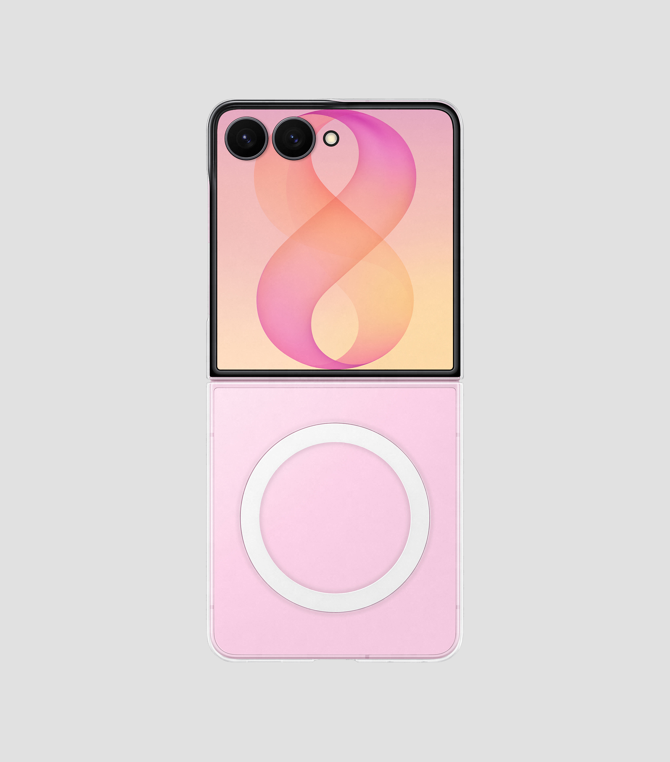 Funda para Z Flip8 Magnet transparente