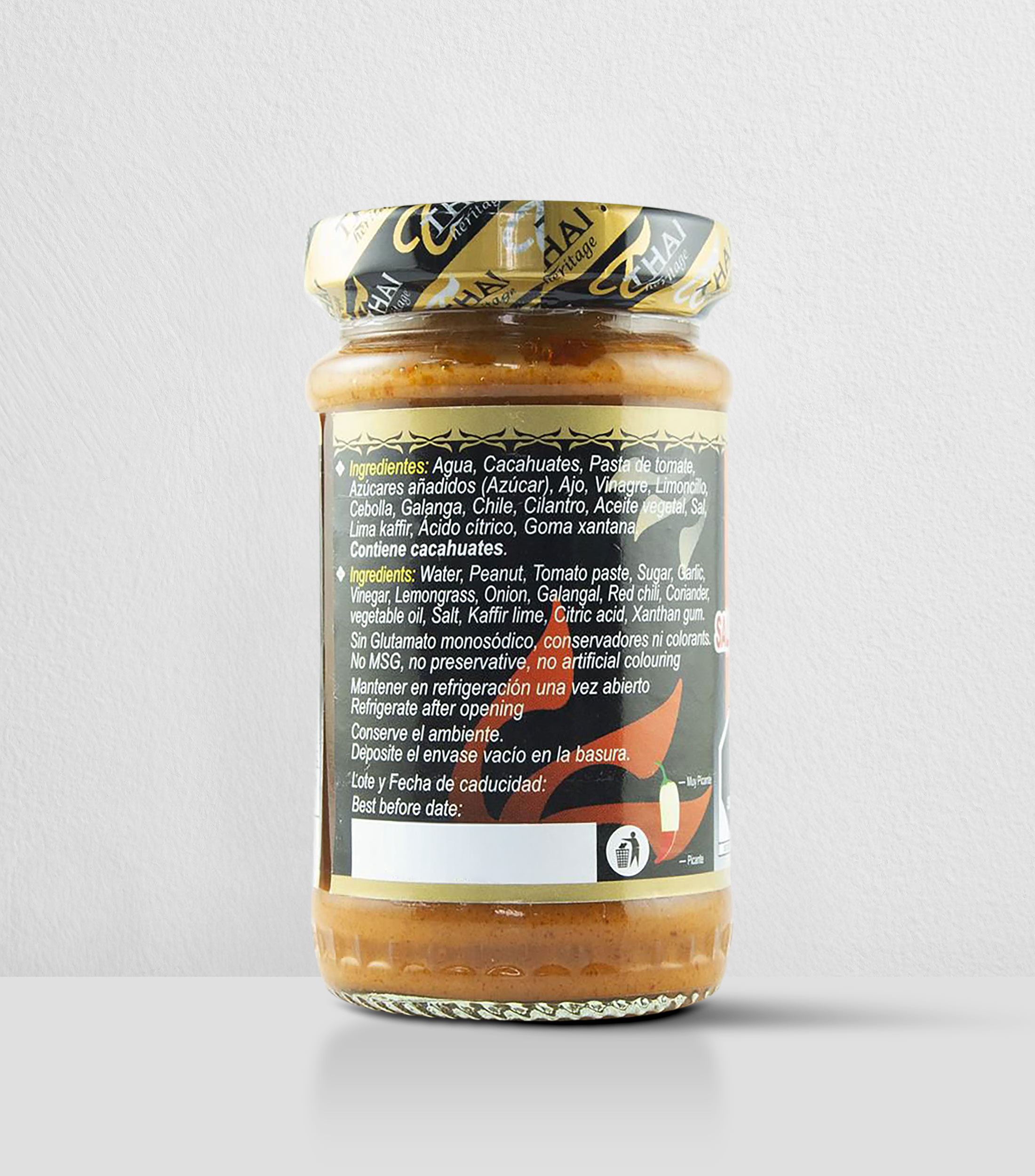 Salsa Picante de Cacahuates, 110 g