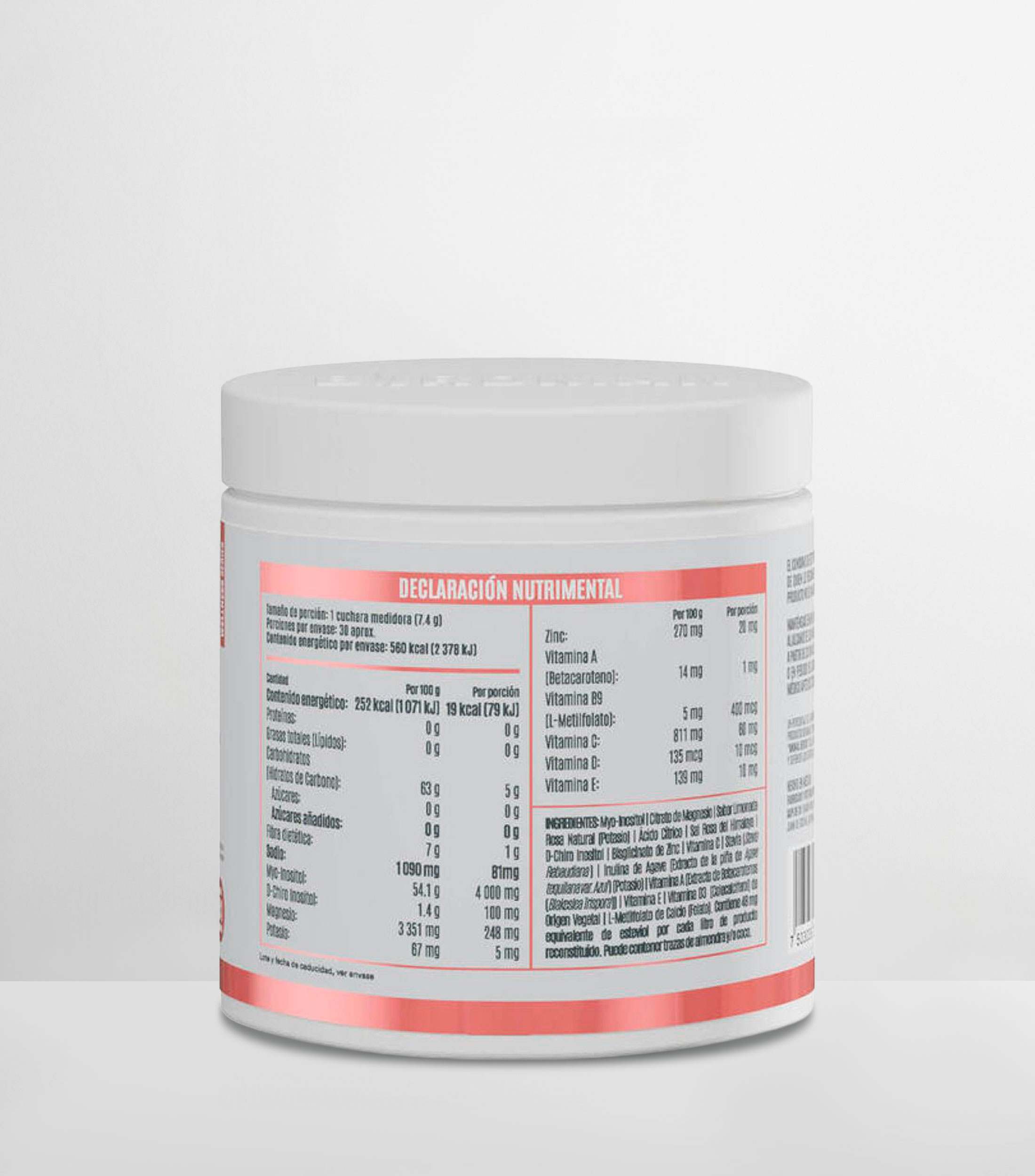 Suplemento alimenticio H-Balance - Pink Lemonade, 222 g