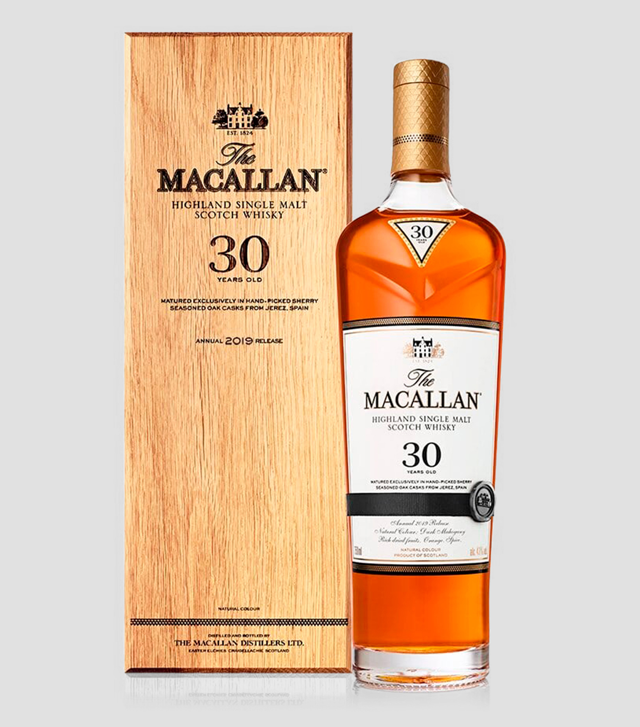 Whisky 30 Years Old Sherry Oak, 700 ml