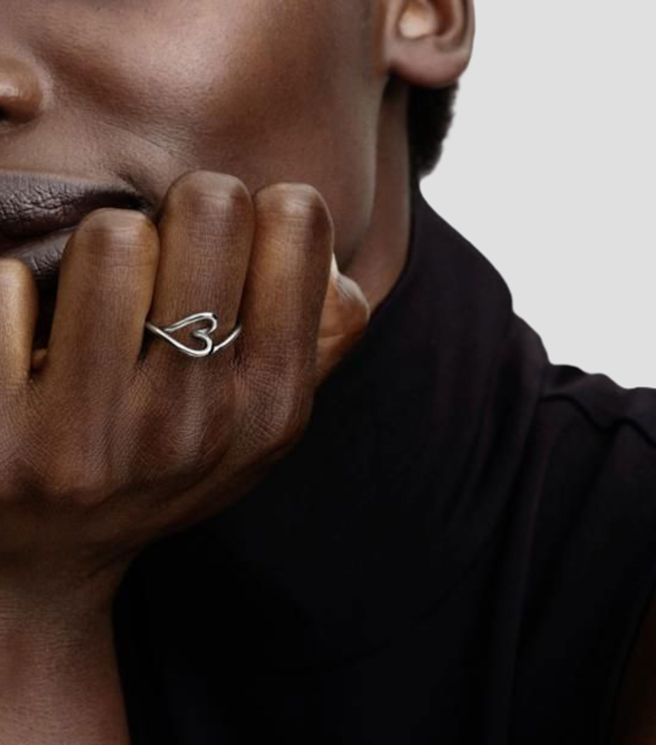 Anillo en plata Heart Sterling Mujer