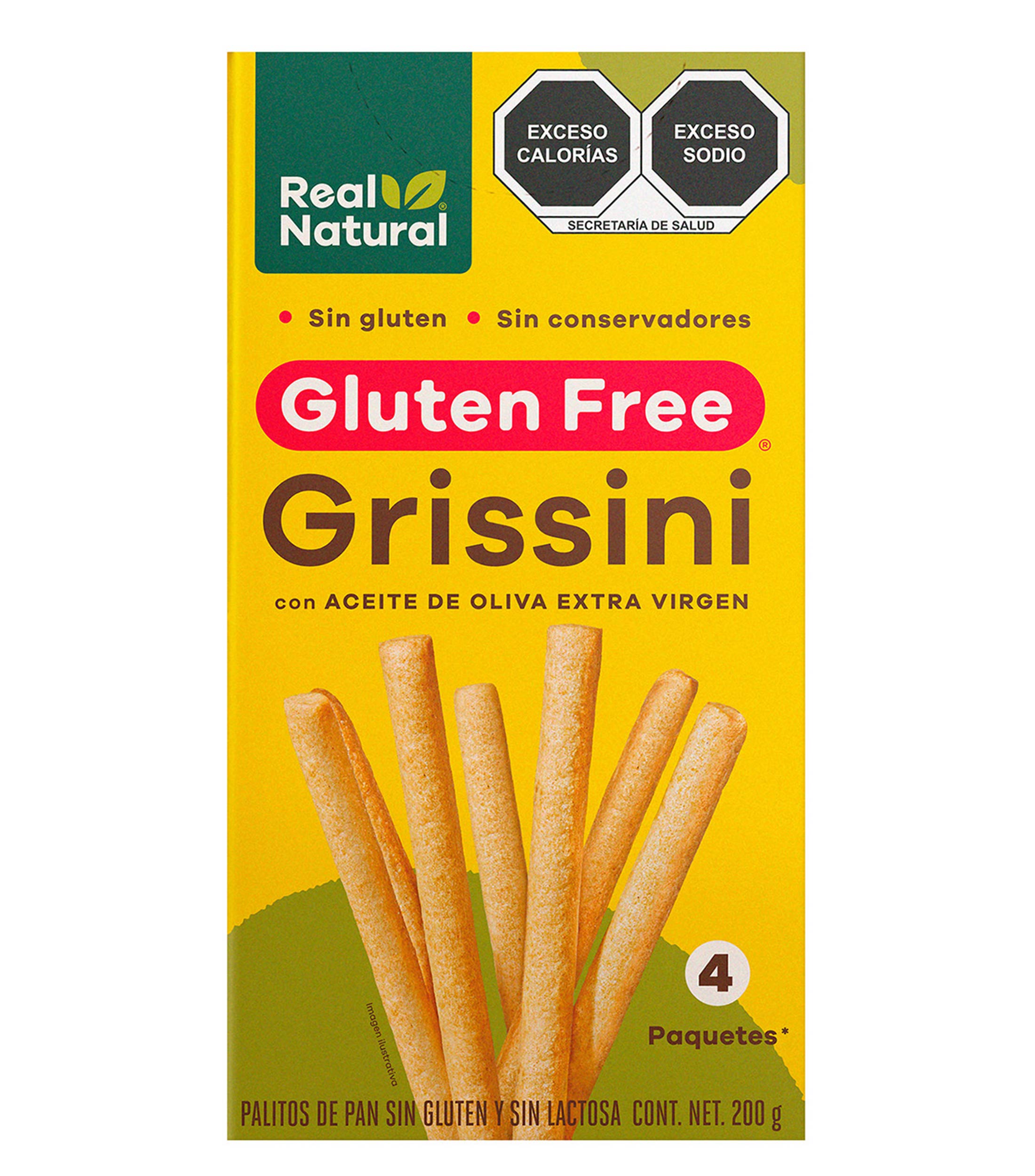 Palitos de Pan Sin Gluten, 200 gr