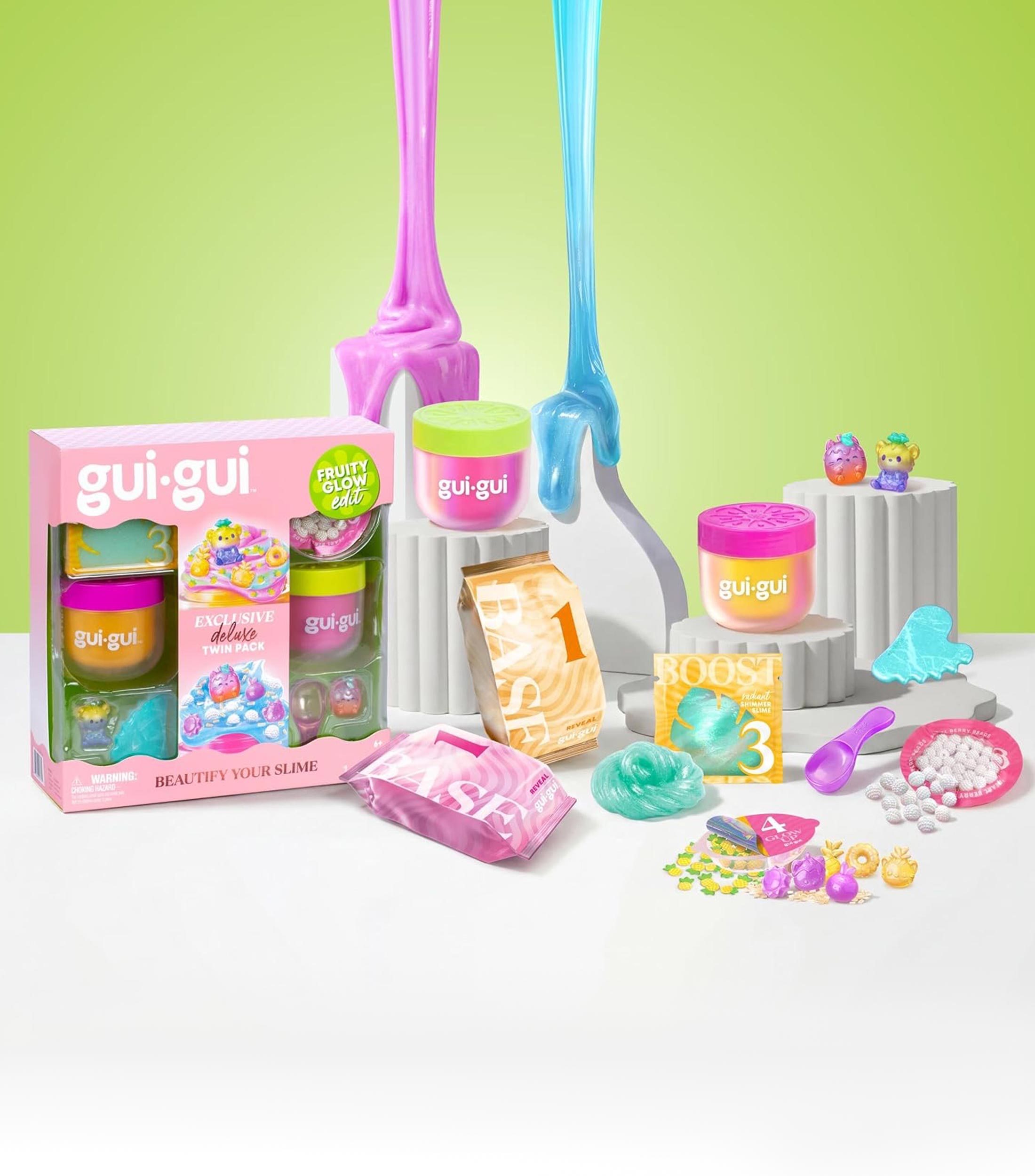 Set de Slime Fruity Glow Edit Exclusive Deluxe Twin Pack