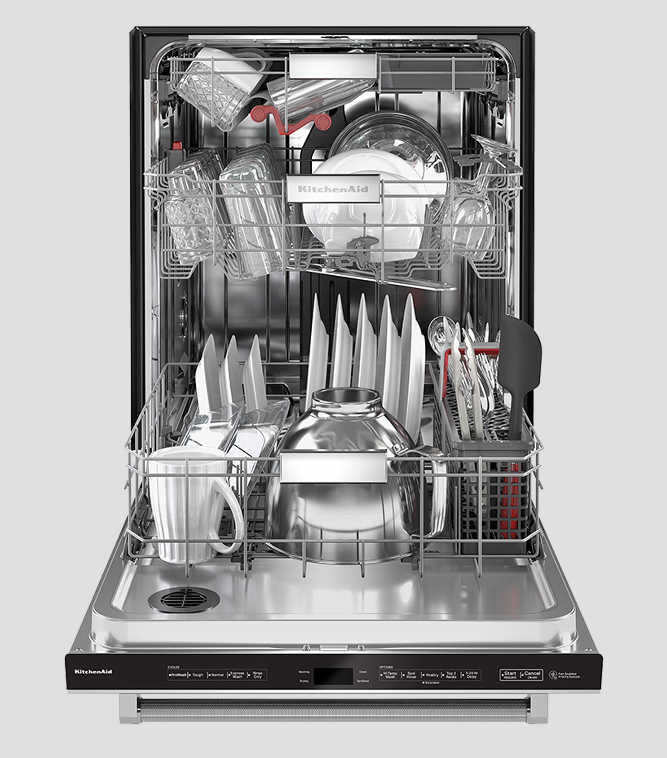 Lavavajillas Empotrable 16 Servicios con Rack de Tercer Nivel FreeFlex