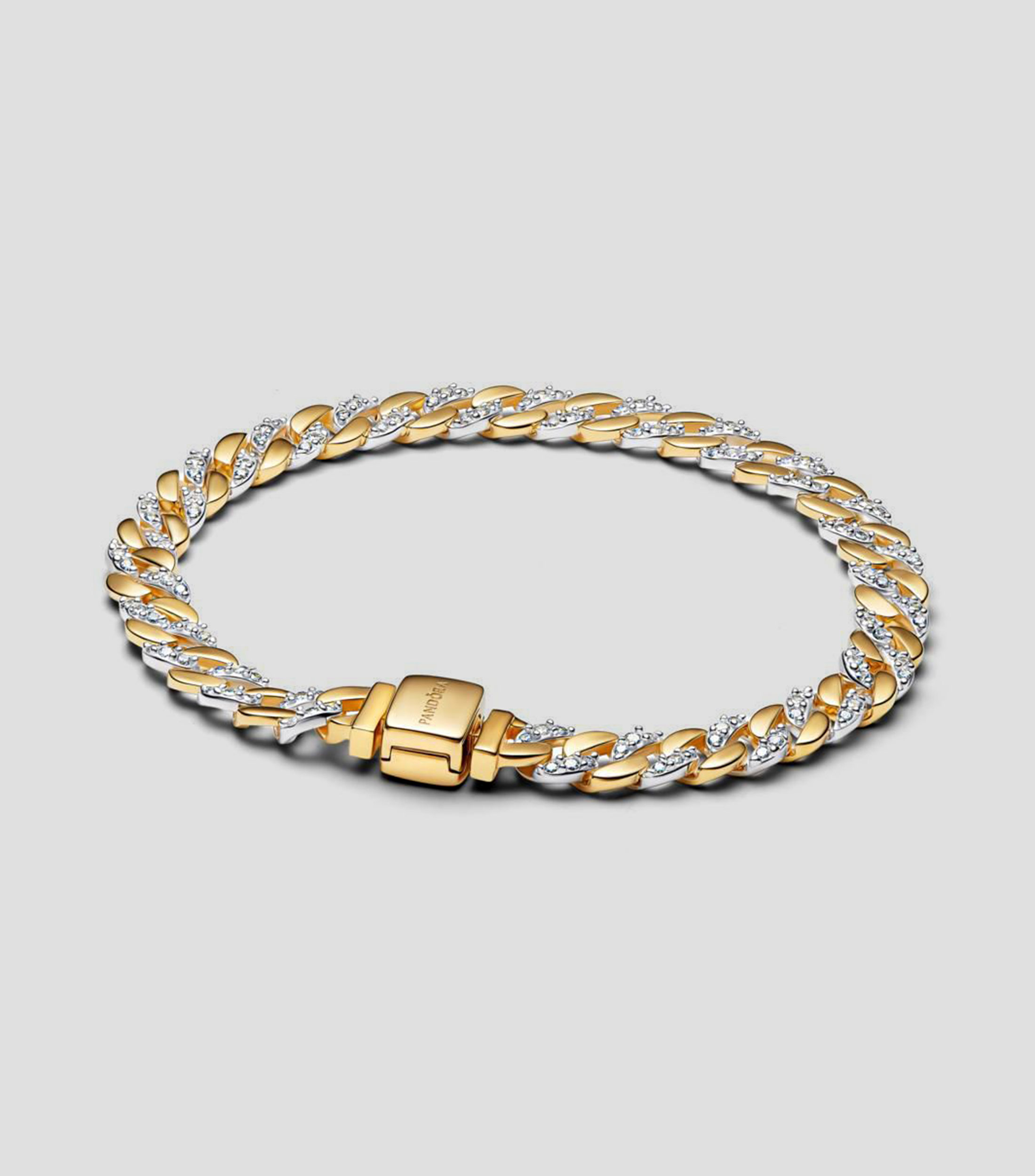 Brazalete con zirconias cúbicas Timeless Unisex