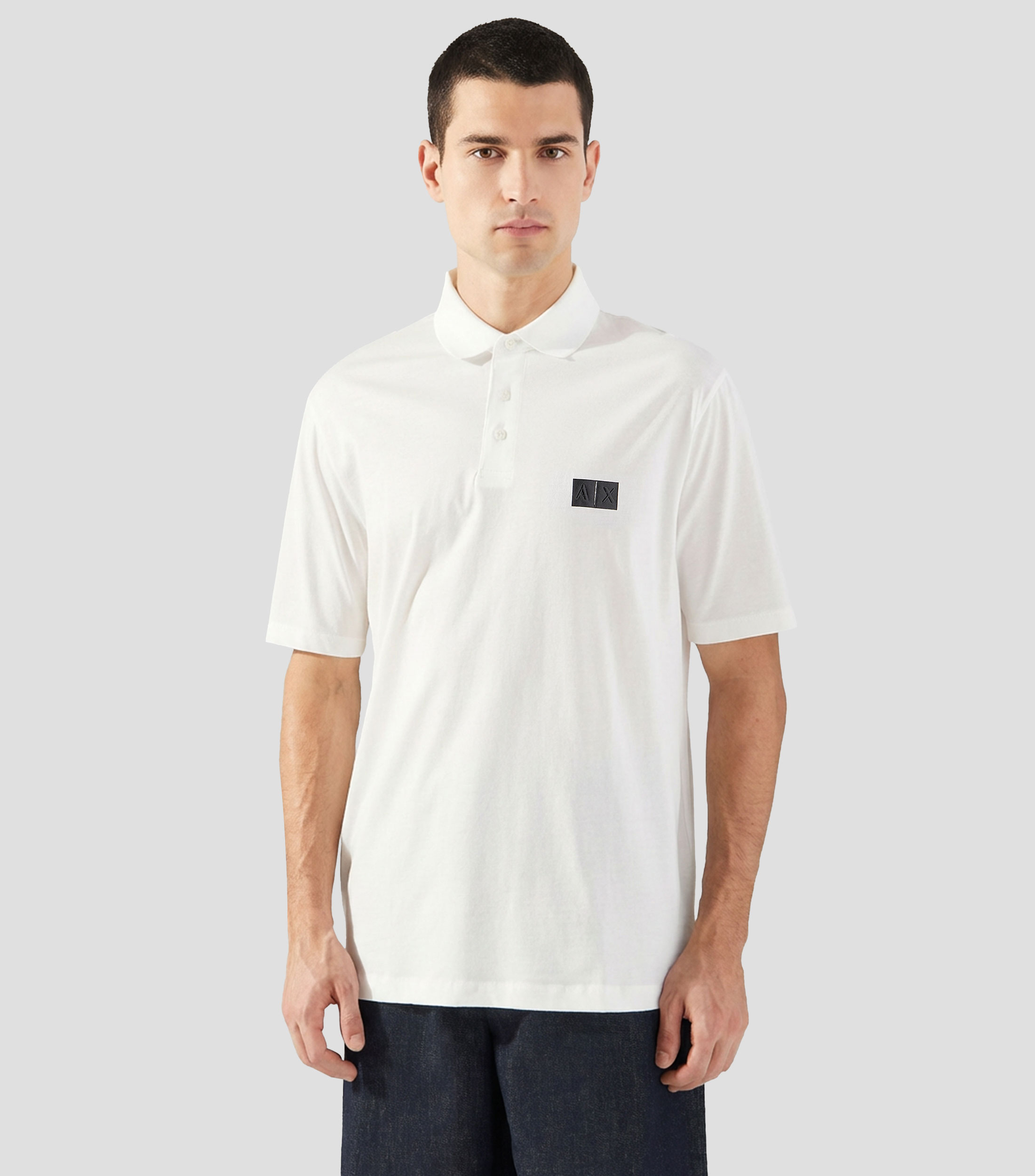 Playera tipo polo manga corta Hombre