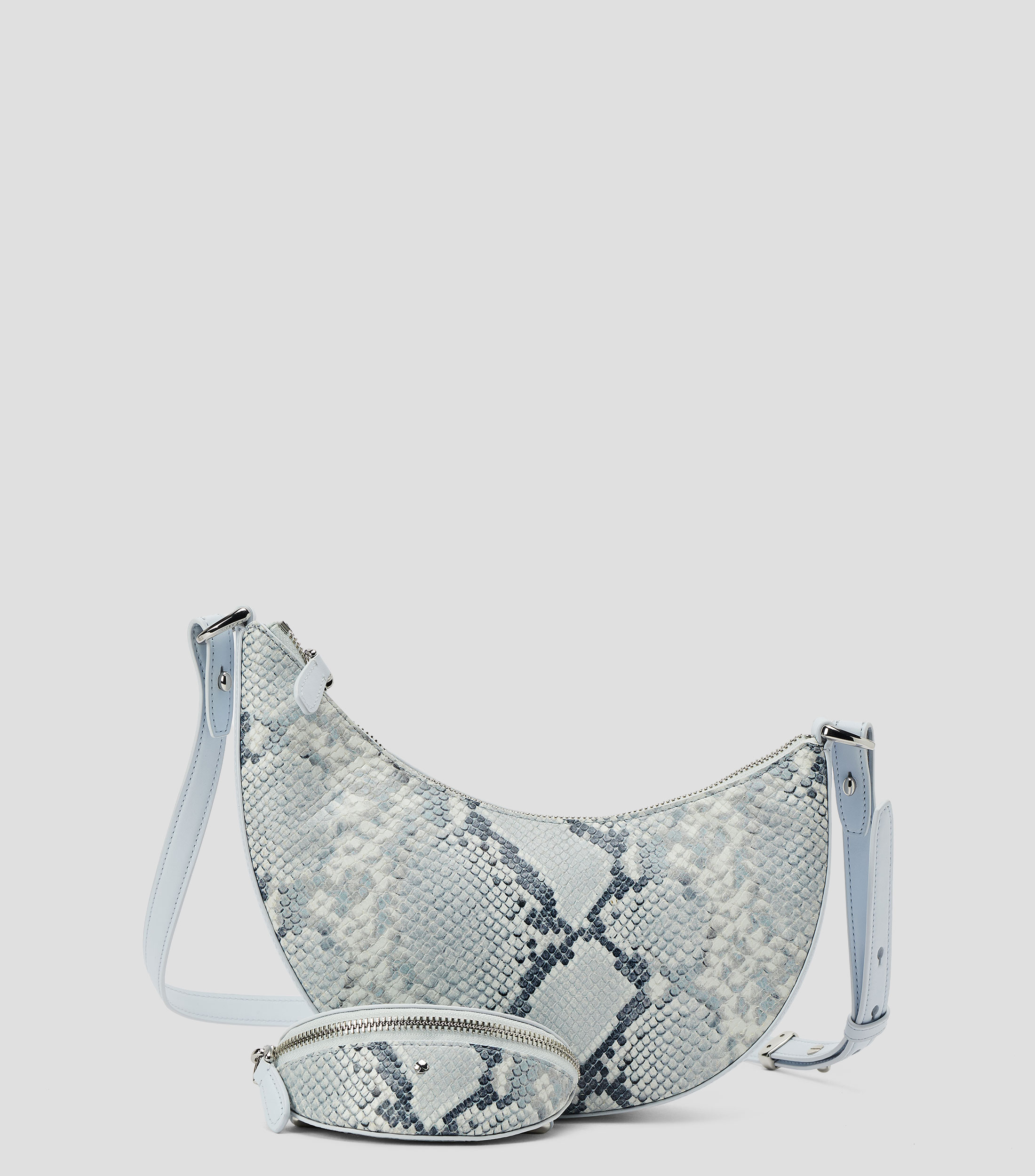 Bolsa Crossbody en piel vacuna animalskin Mujer