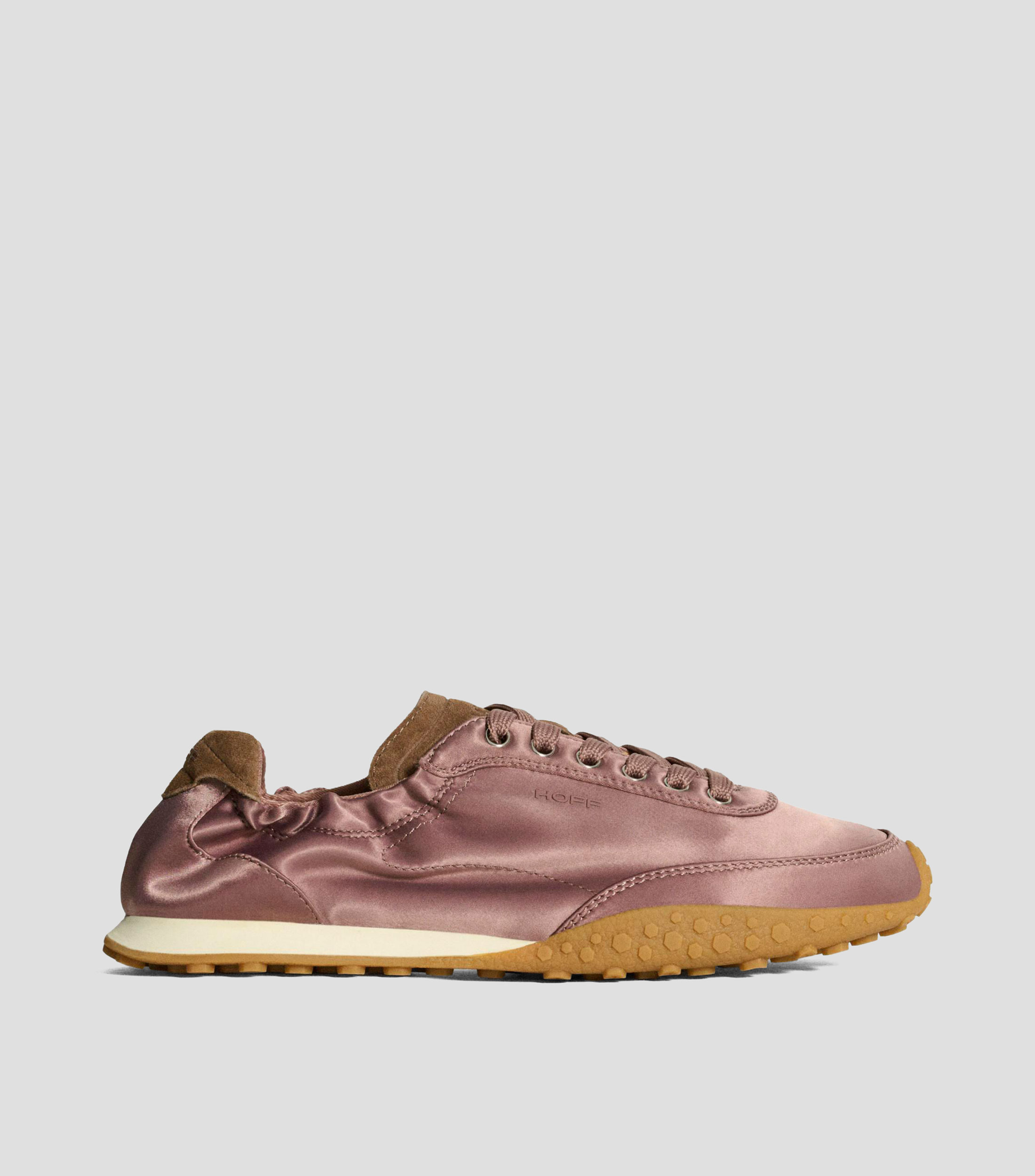 Tenis casuales en textil satinado Mujer