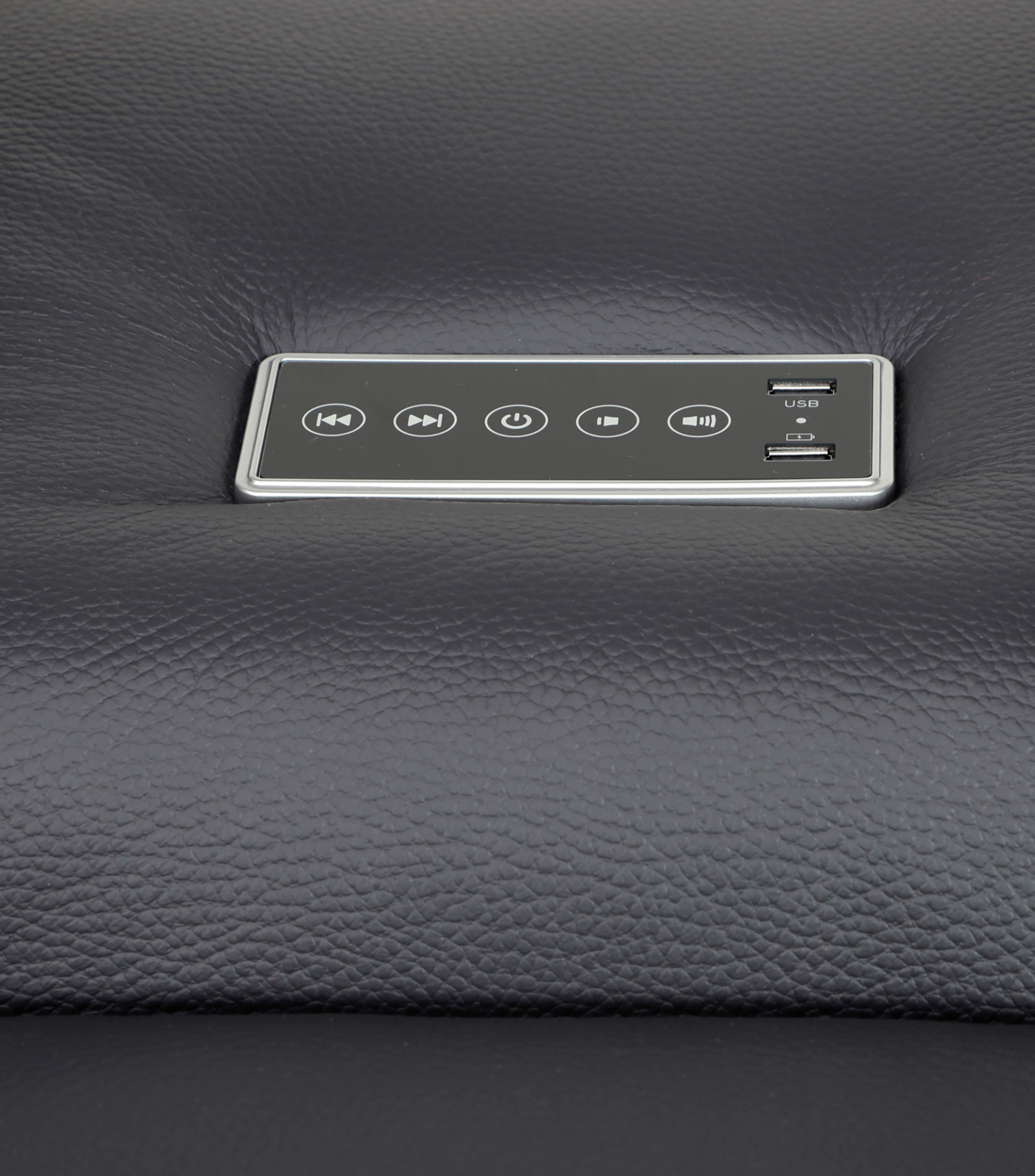 Napa Love Reclinable Eléctrico con Sonido Piel Onix