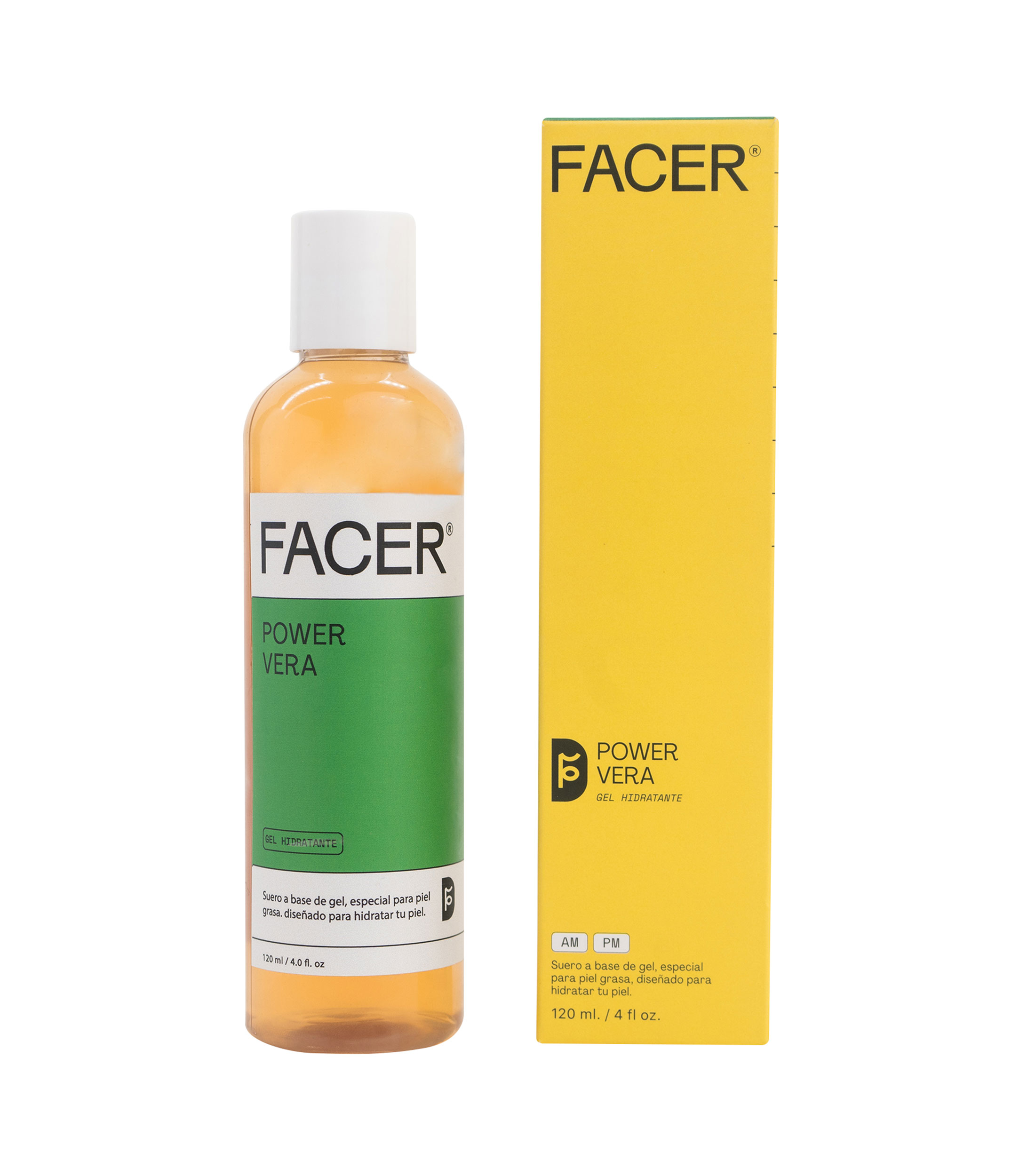Gel hidratante Power Vera, 120 ml