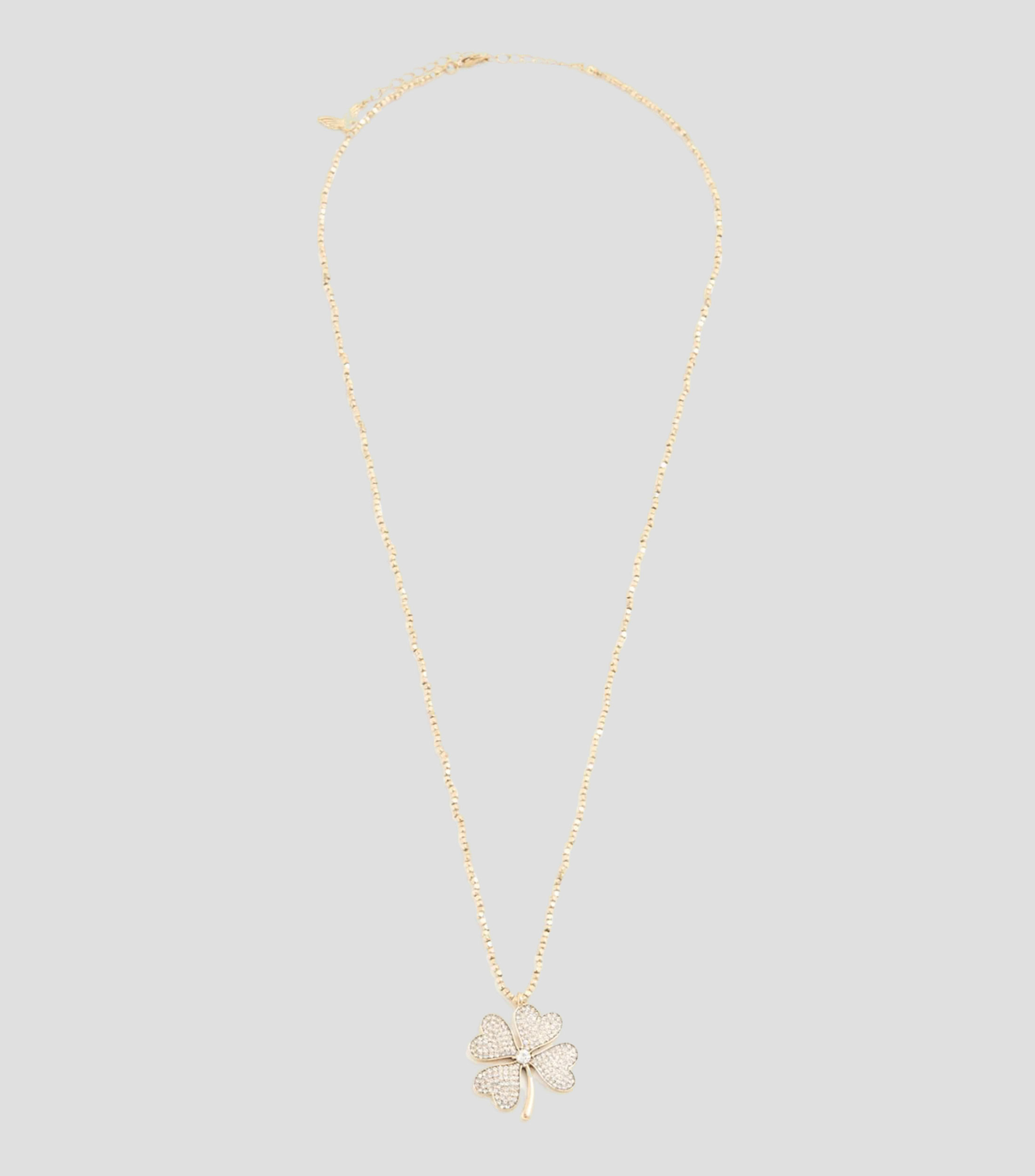 Collar con forma de trébol Mujer