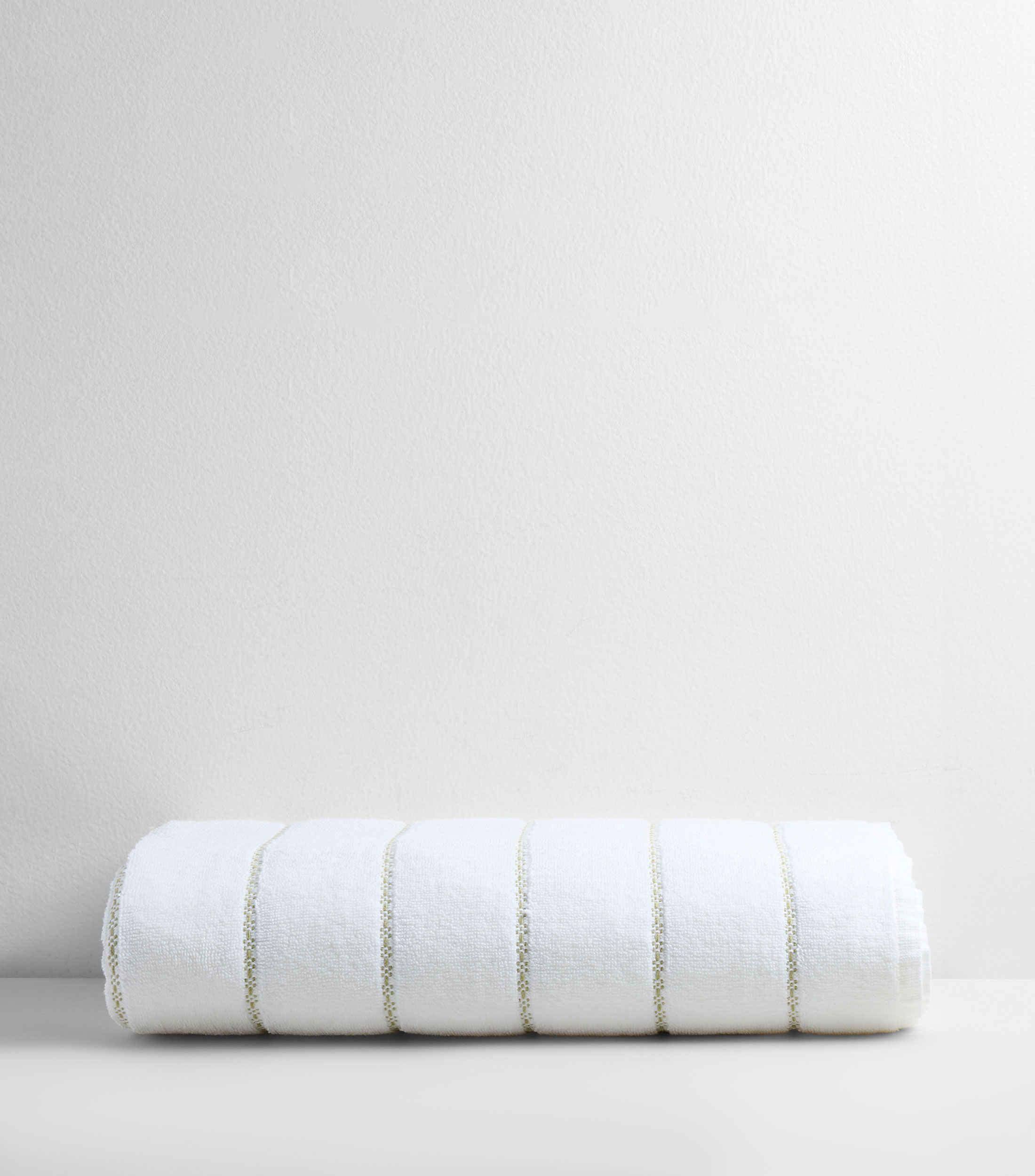 Toalla de medio baño a rayas