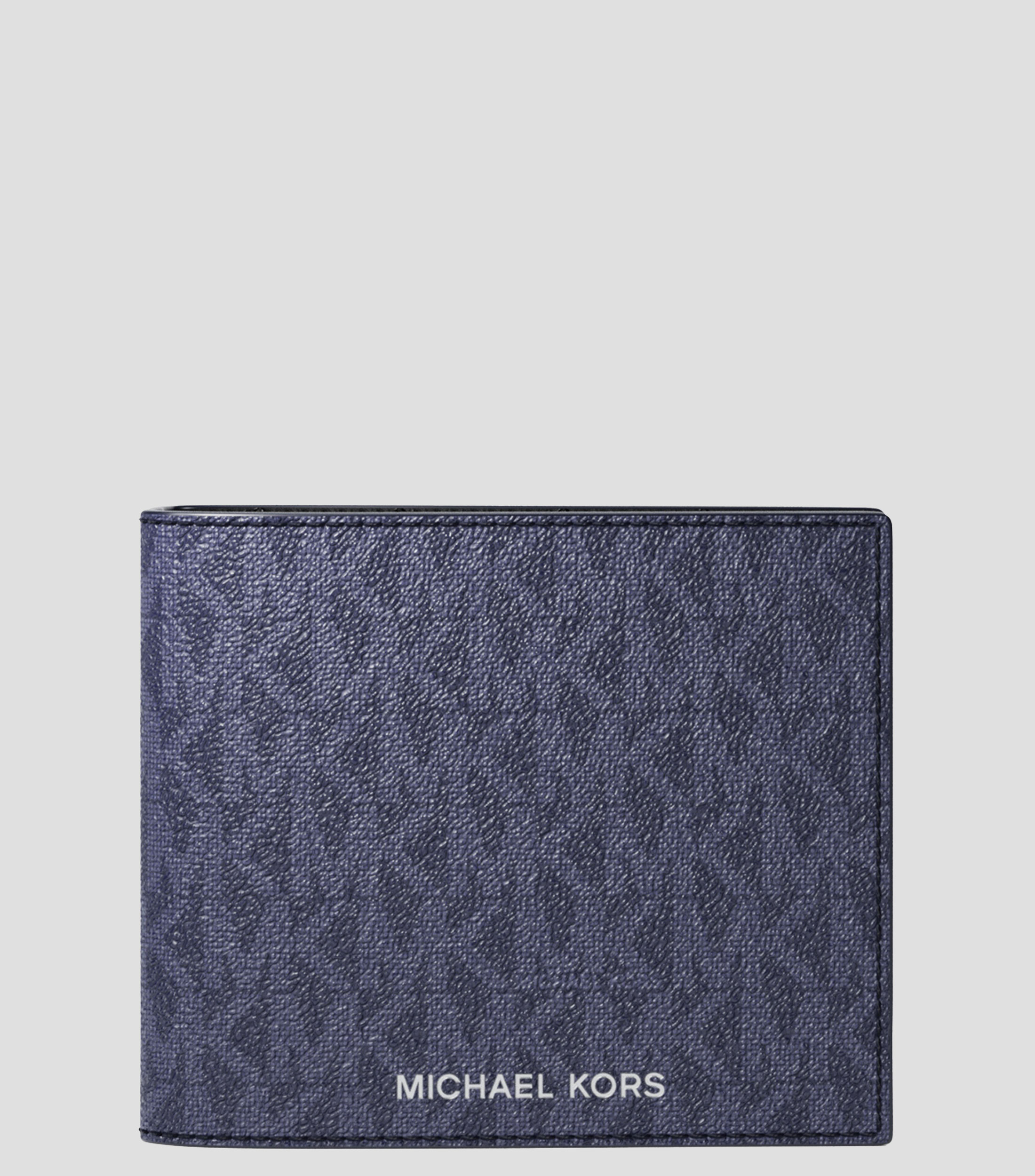 Set cartera Bifold azul + Tarjetero Passcase Hombre