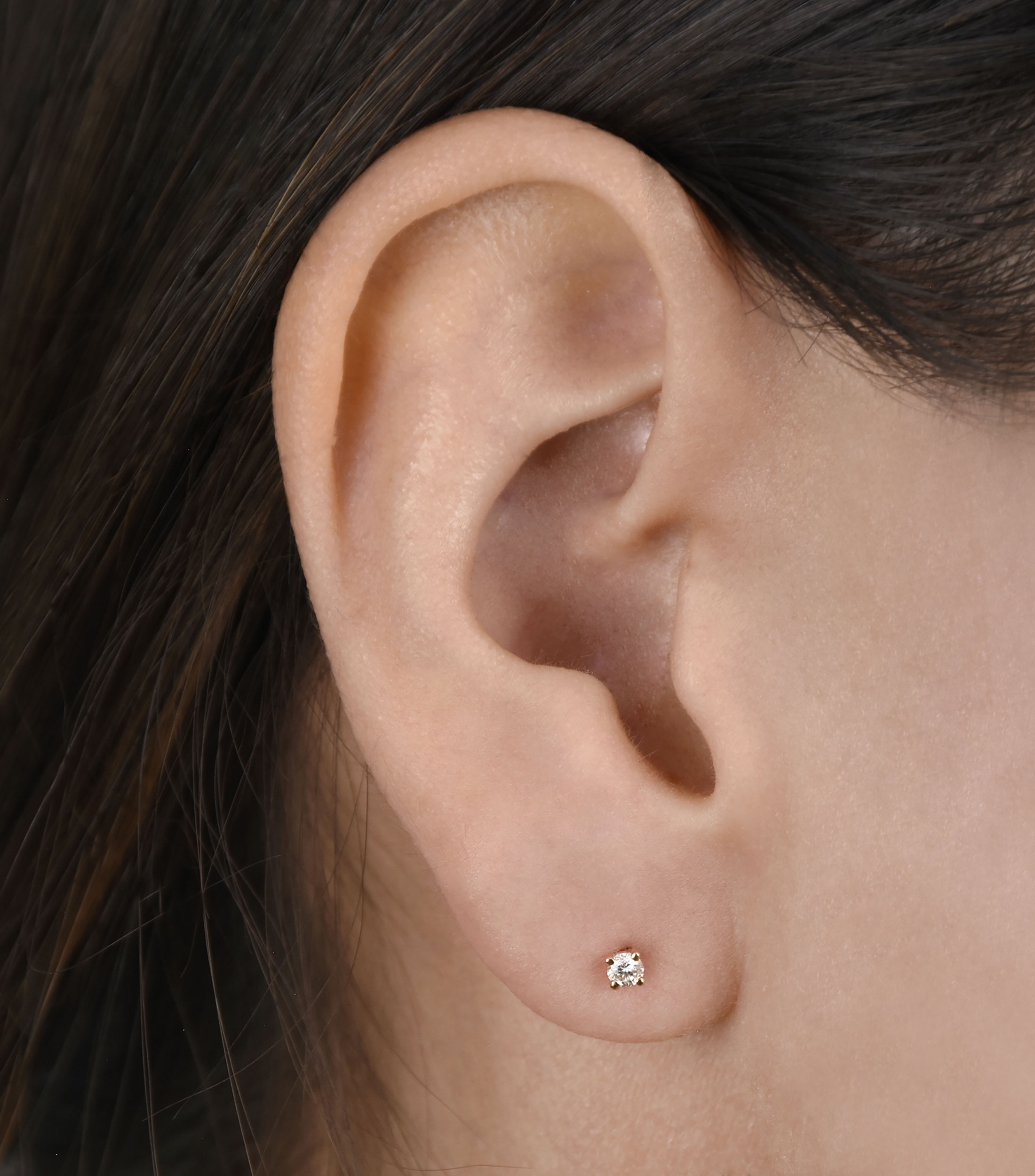 Broqueles con Diamante Mujer
