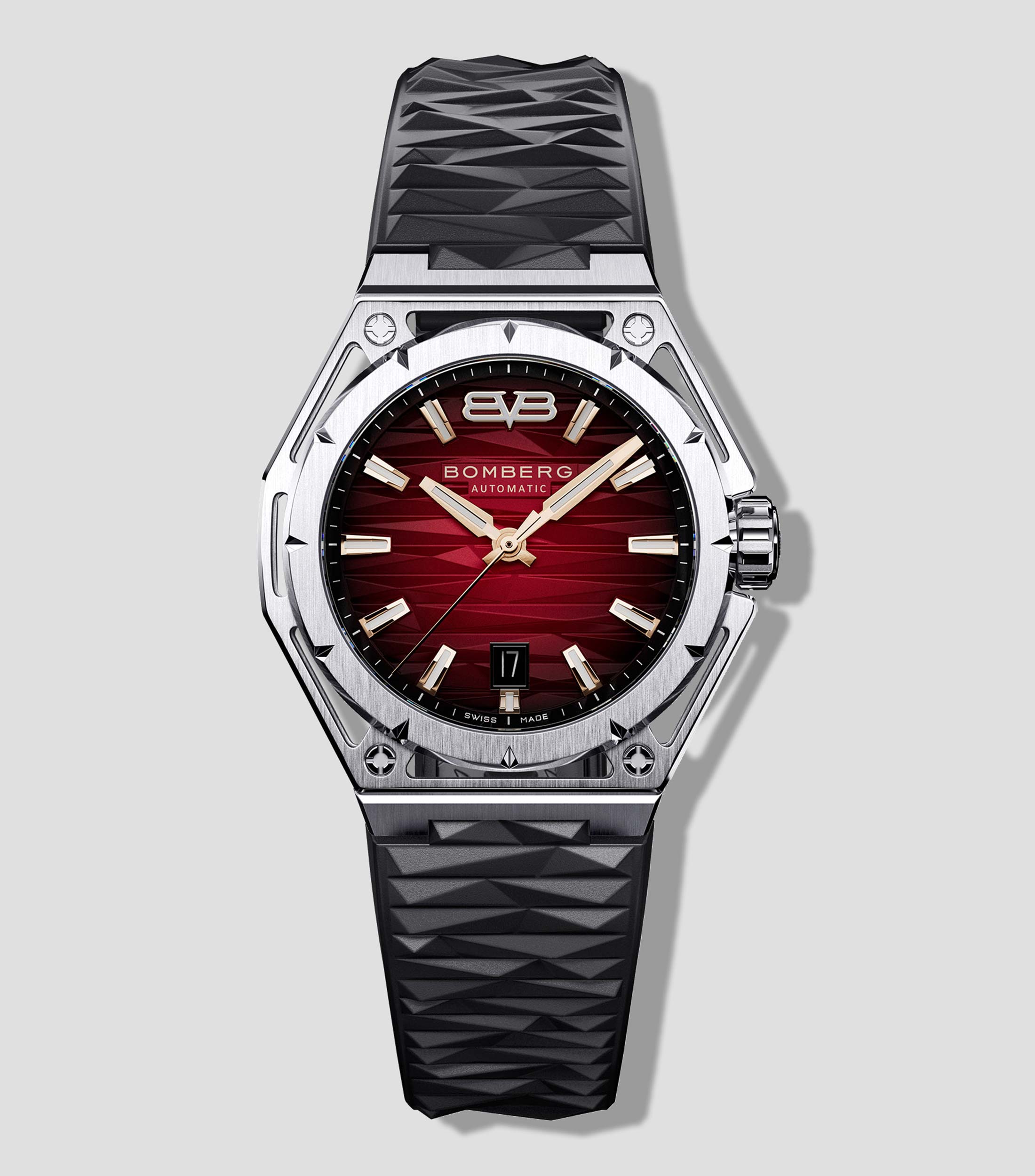 Reloj Unisex Edge Casual, Plateado