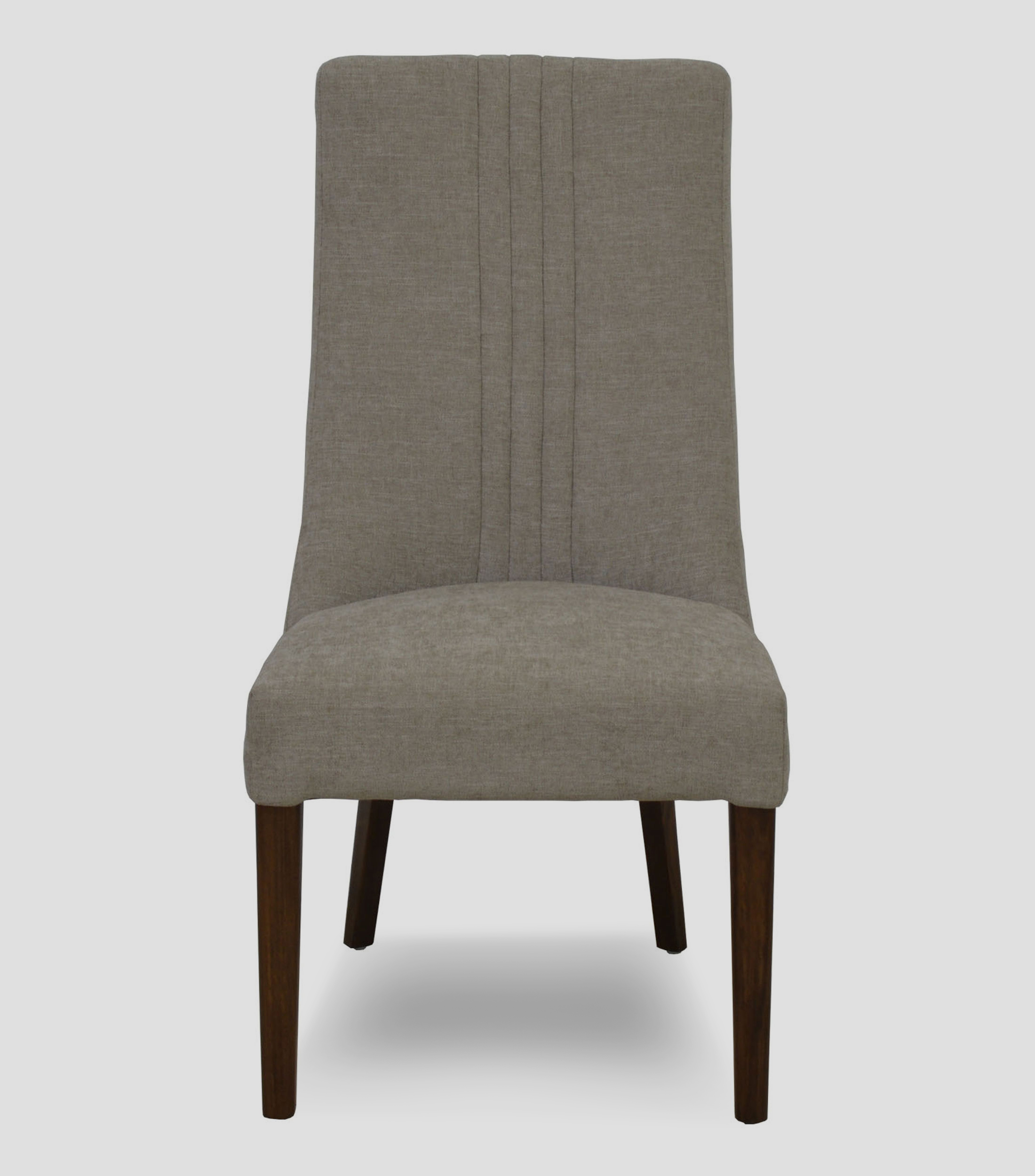 Silla Parma en madera y tela, beige