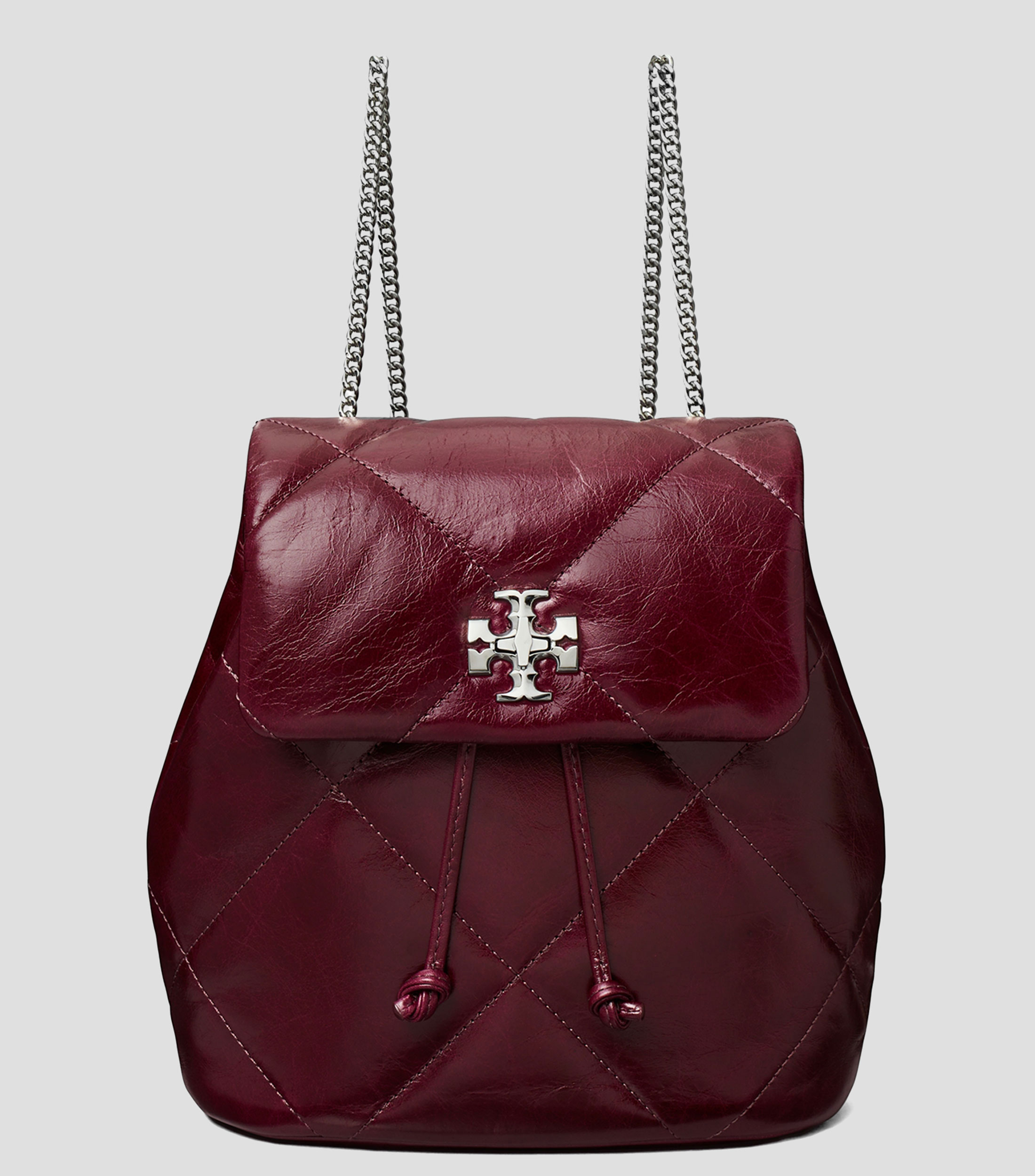 Bolsa Mini Backpack Kira Diamond Quilt Distressed