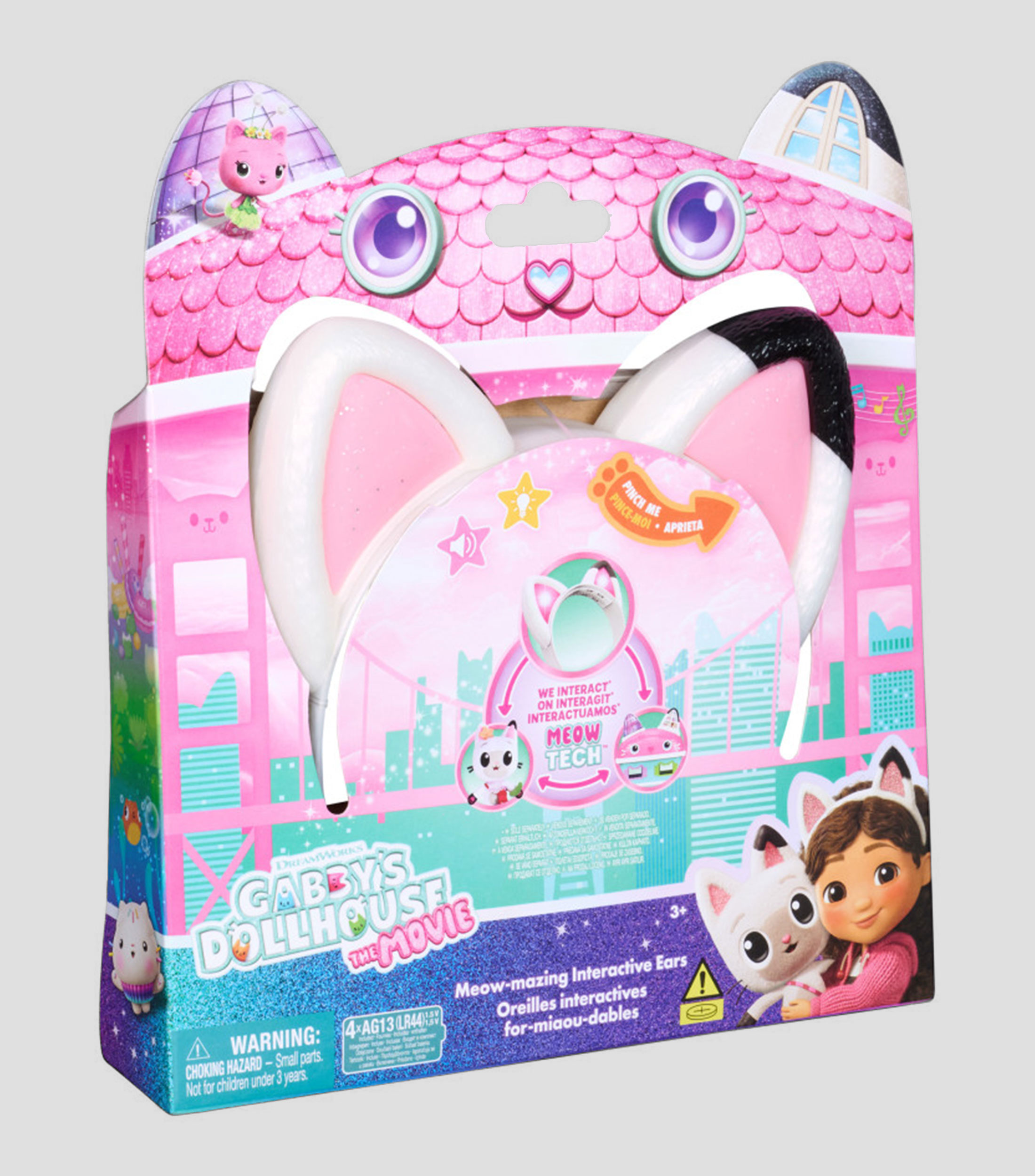 La casa de muñecas de Gabby La película: Orejas interactivas maulladoras