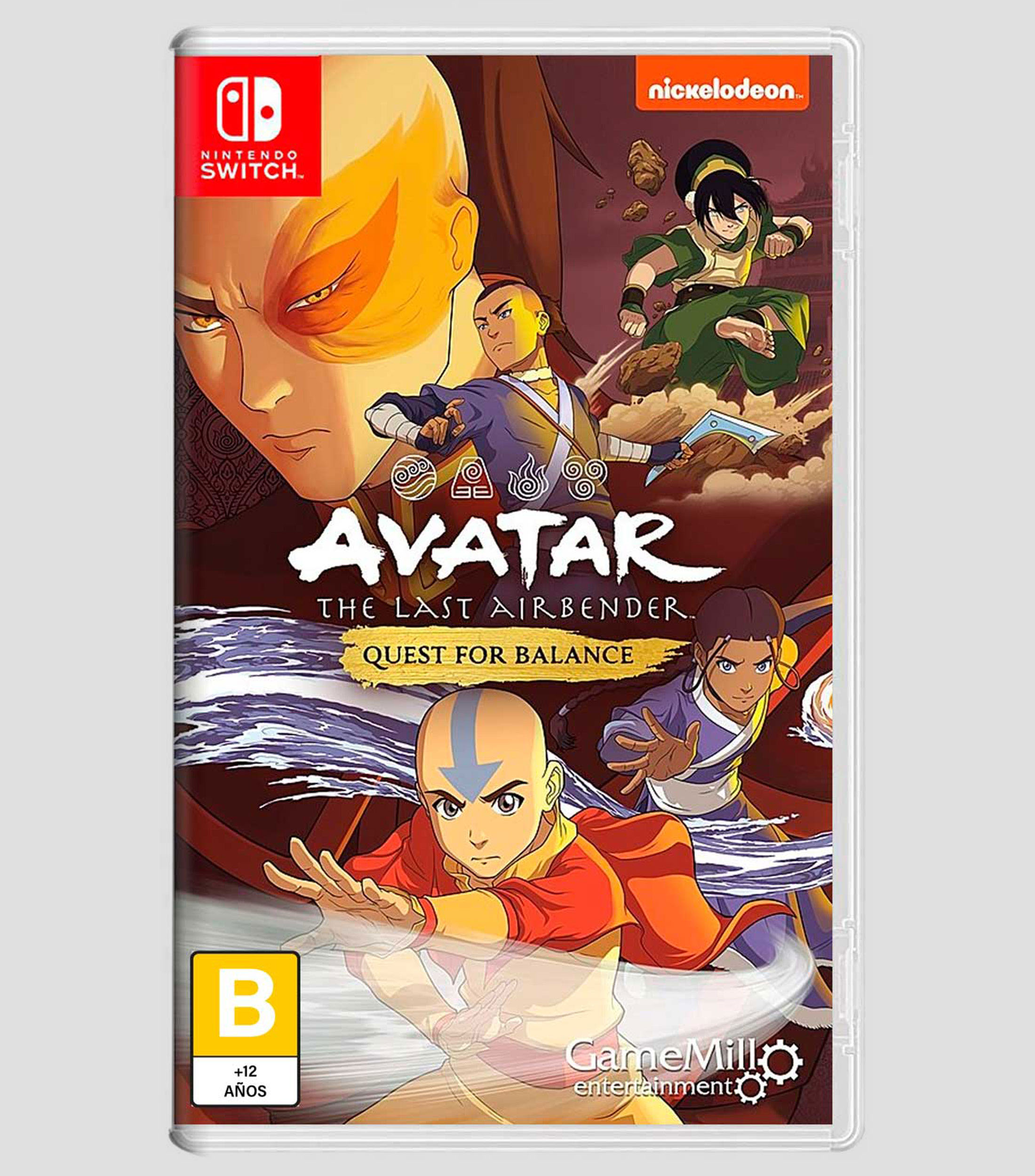 Avatar The Last Airbender Quest for Balance Nintendo Switch