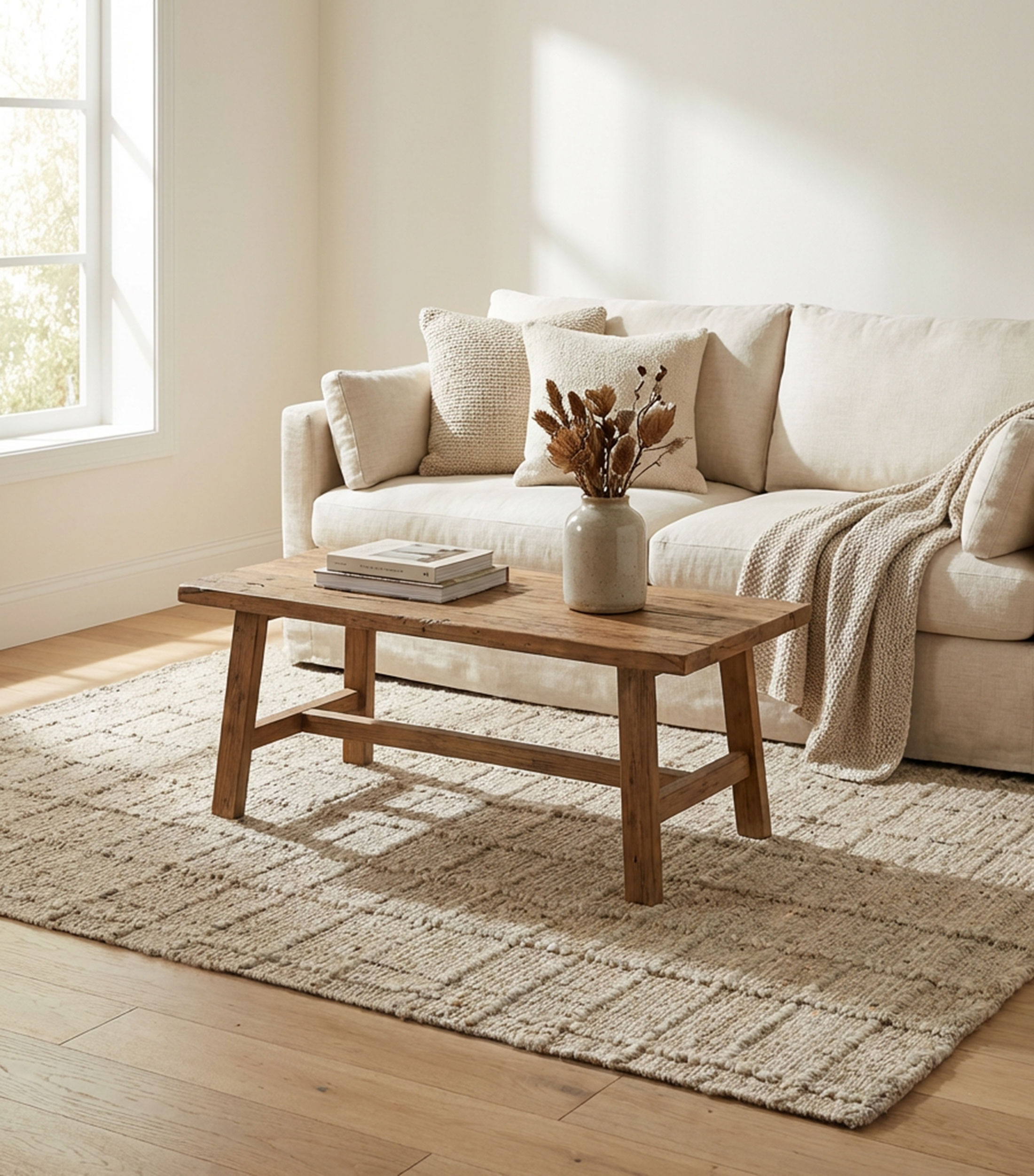 Tapete decorativo Dover en textil 230 x 160 cm