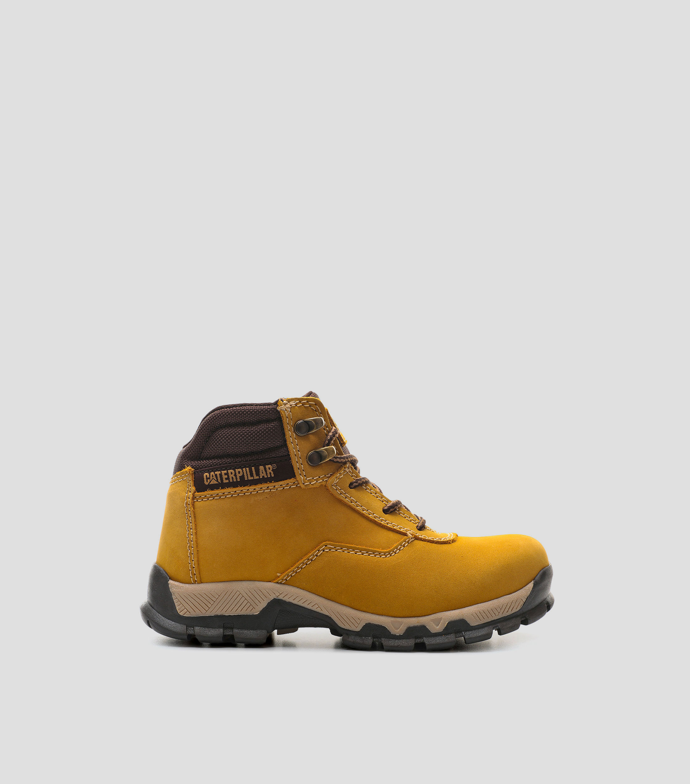 Caterpillar: Botas cortas en piel con logotipo Niño | El de Hierro