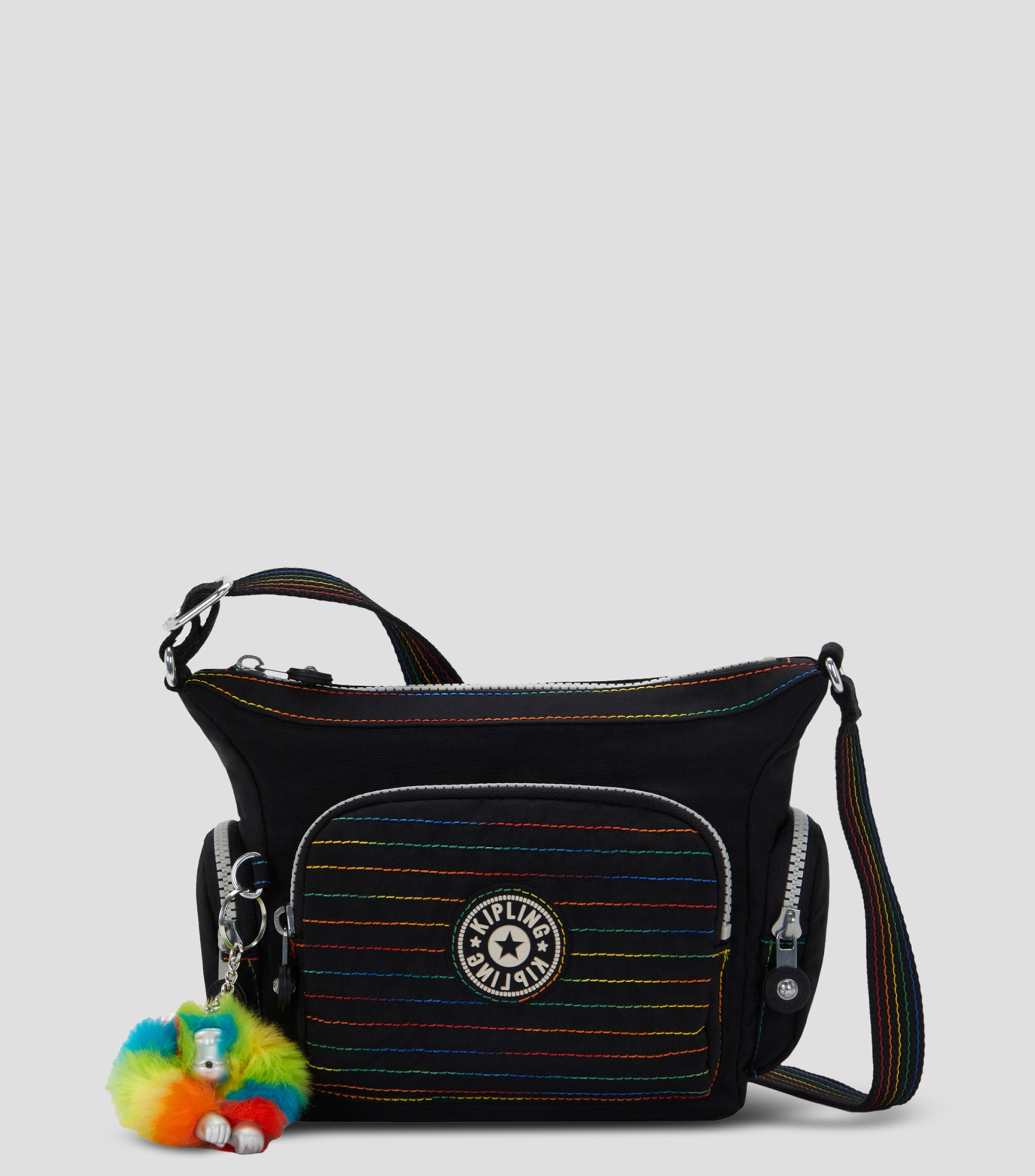Bolsa crossbody negra Gabbie Mini lisa Niña