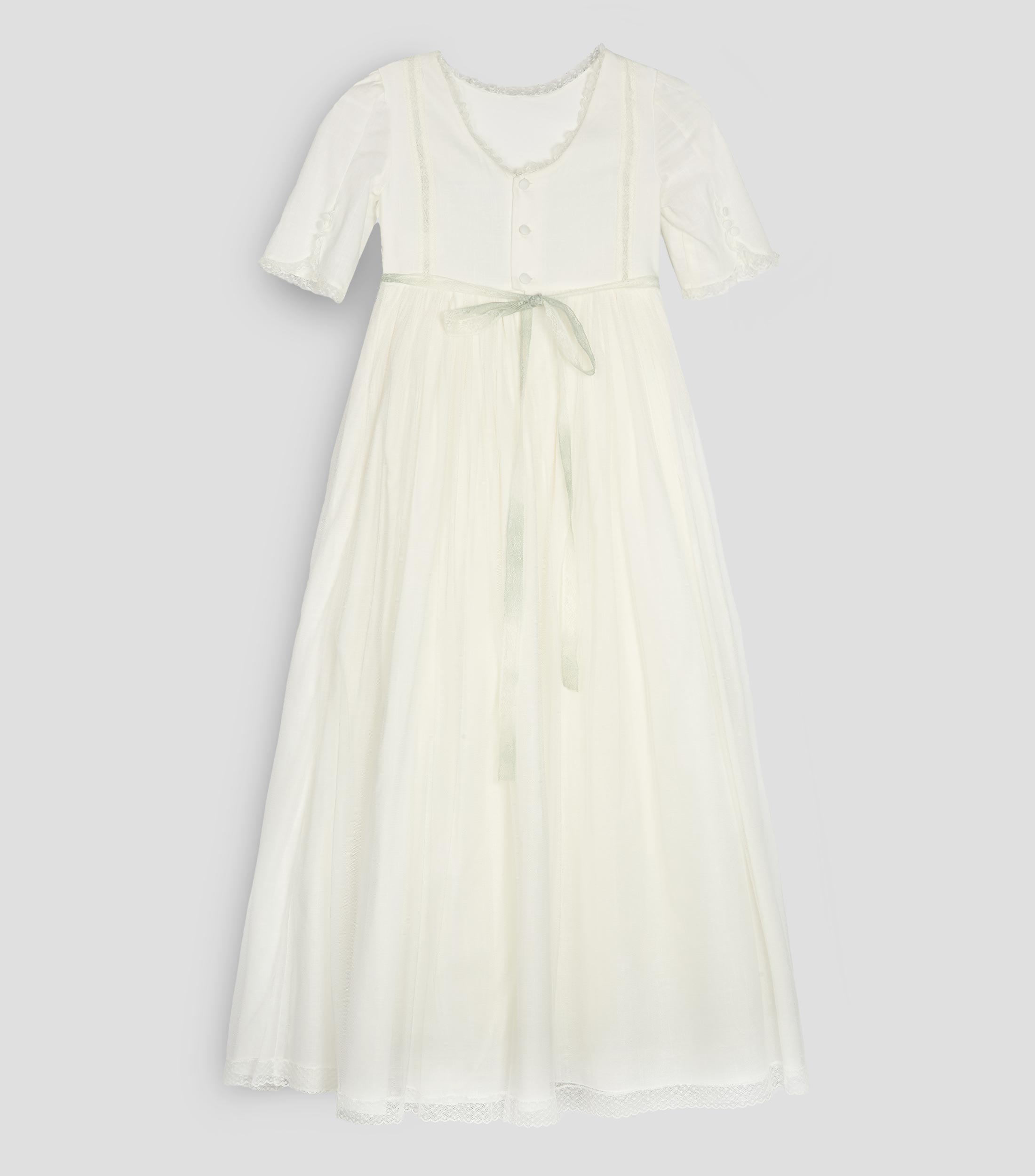 Vestido de primera comunión liso Niña