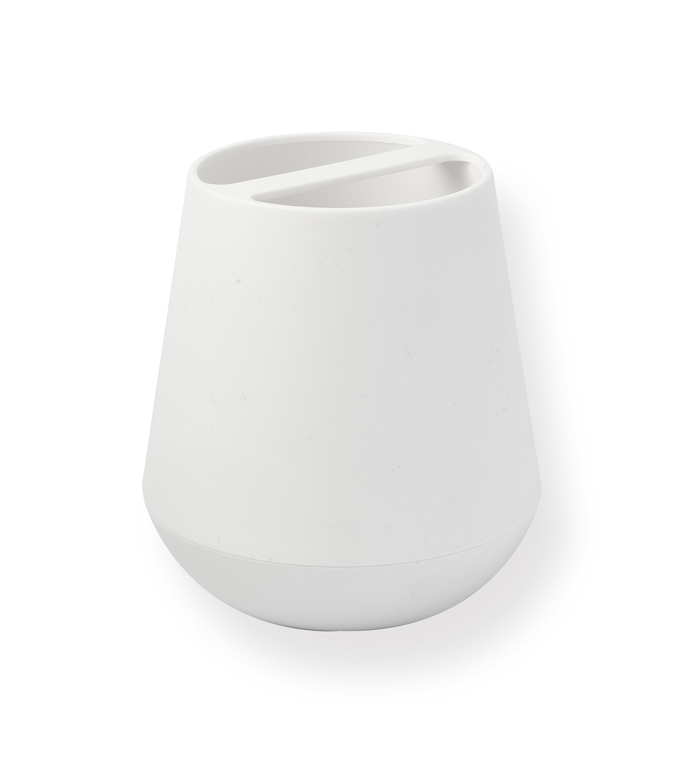 Vaso para baño Belize Blanco en Policarbonato