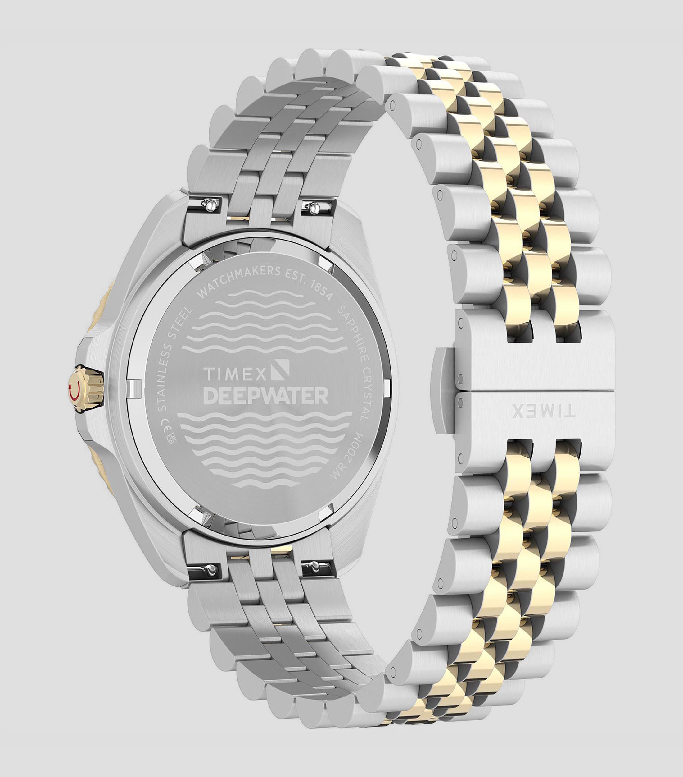 Reloj para Hombre Deepwater Arctic casual plateado
