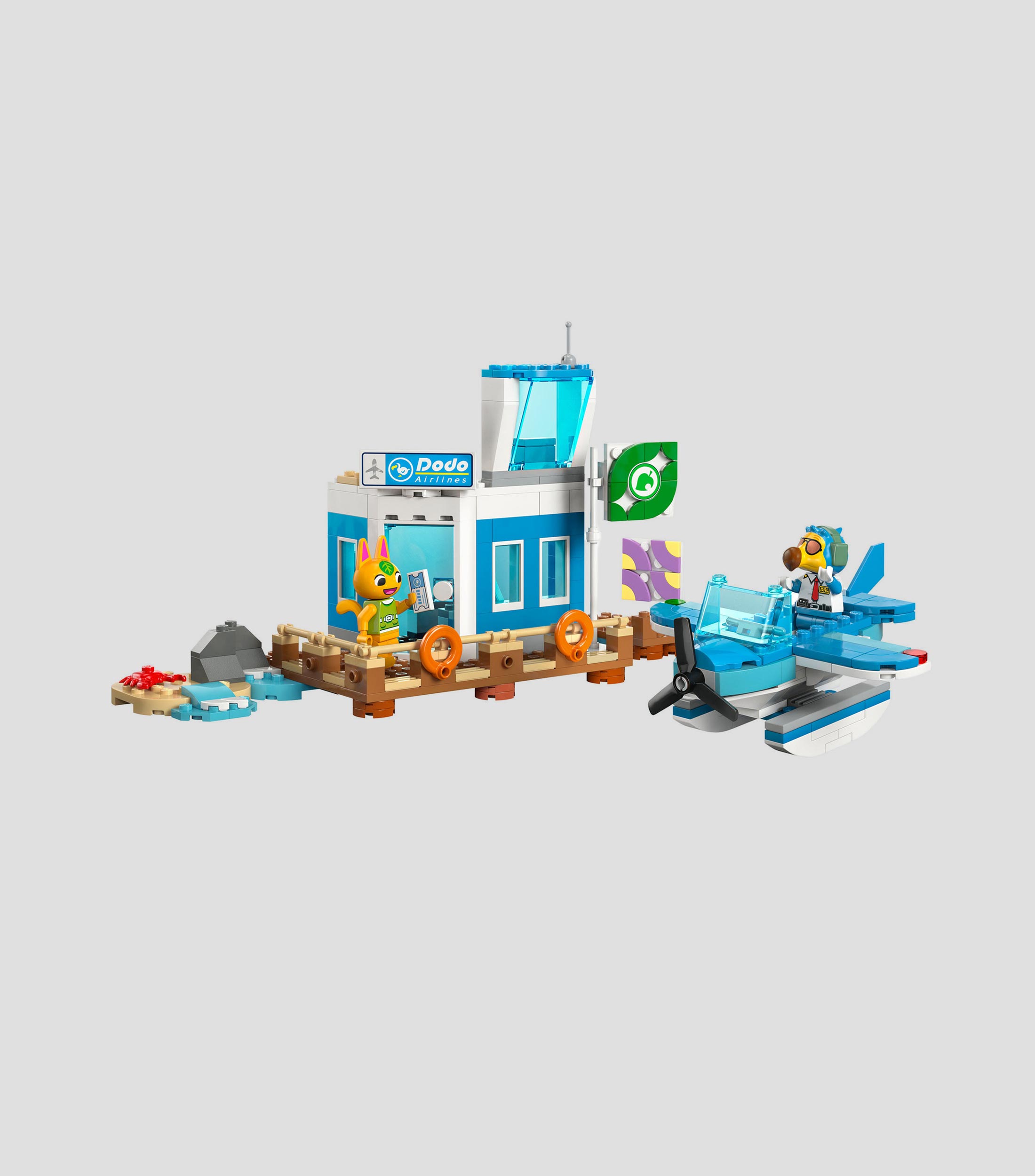 Lego Animal Crossing Vuela con Dodo Airlines Juguete 77051