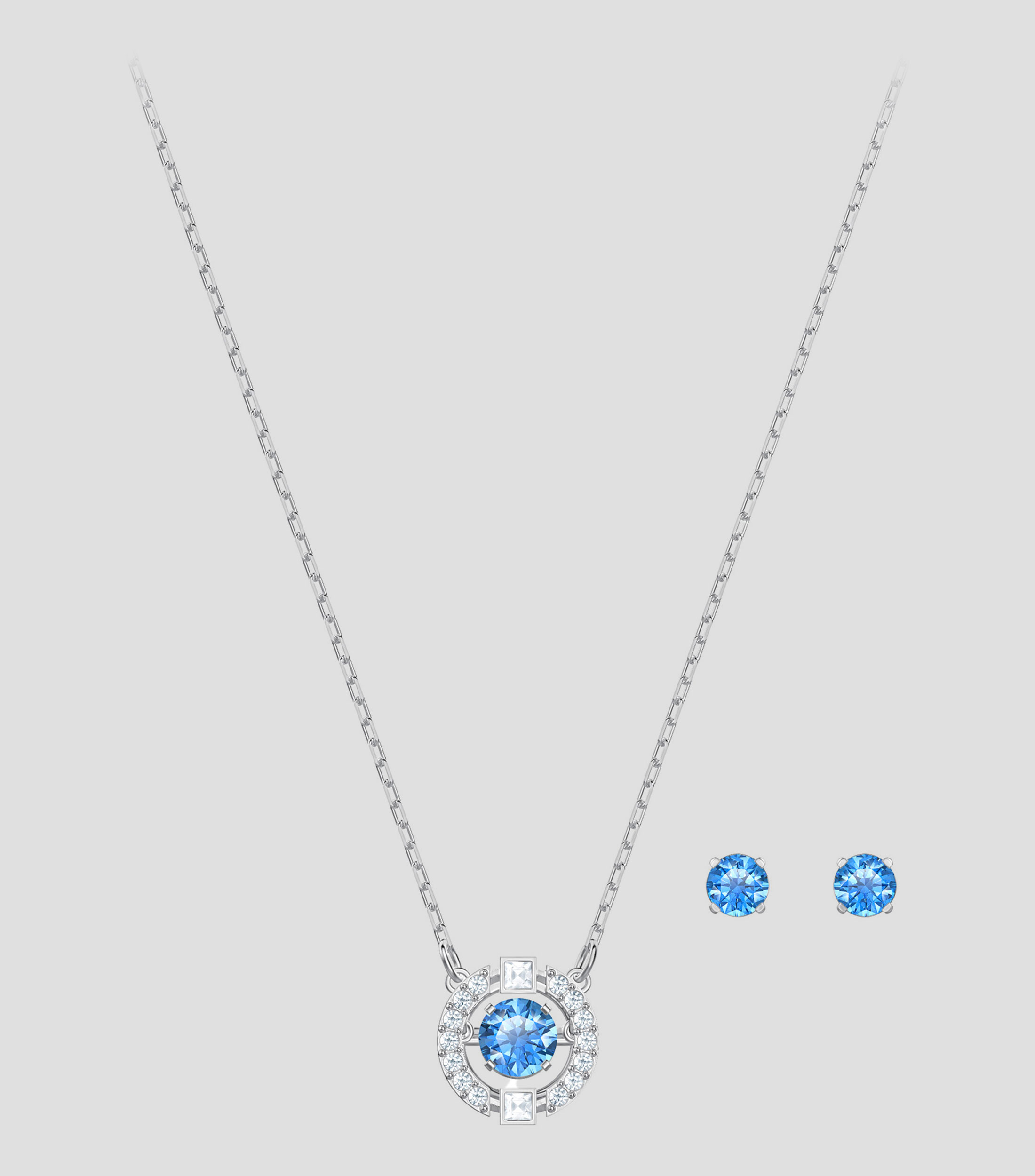 Set de Collar y Aretes Sparkling Mujer