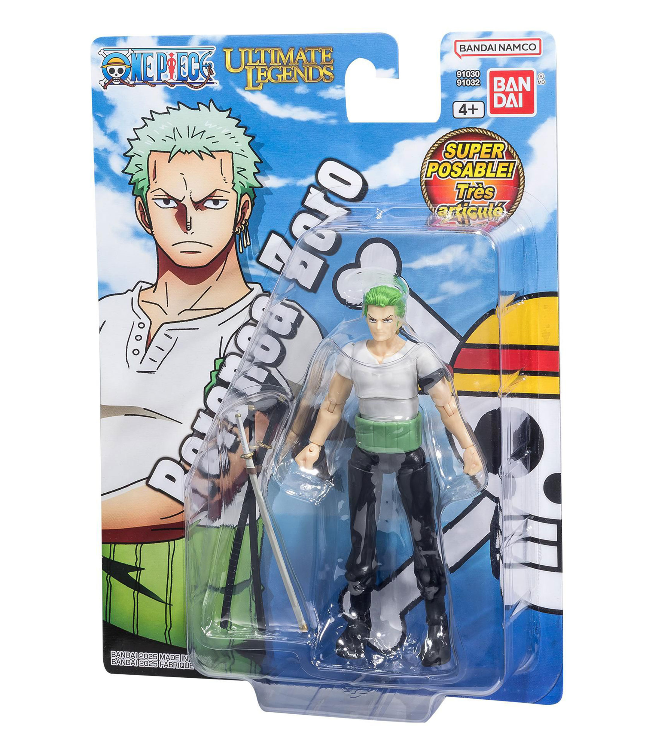 Figura de acción Roronoa Zoro Ultimate Legends