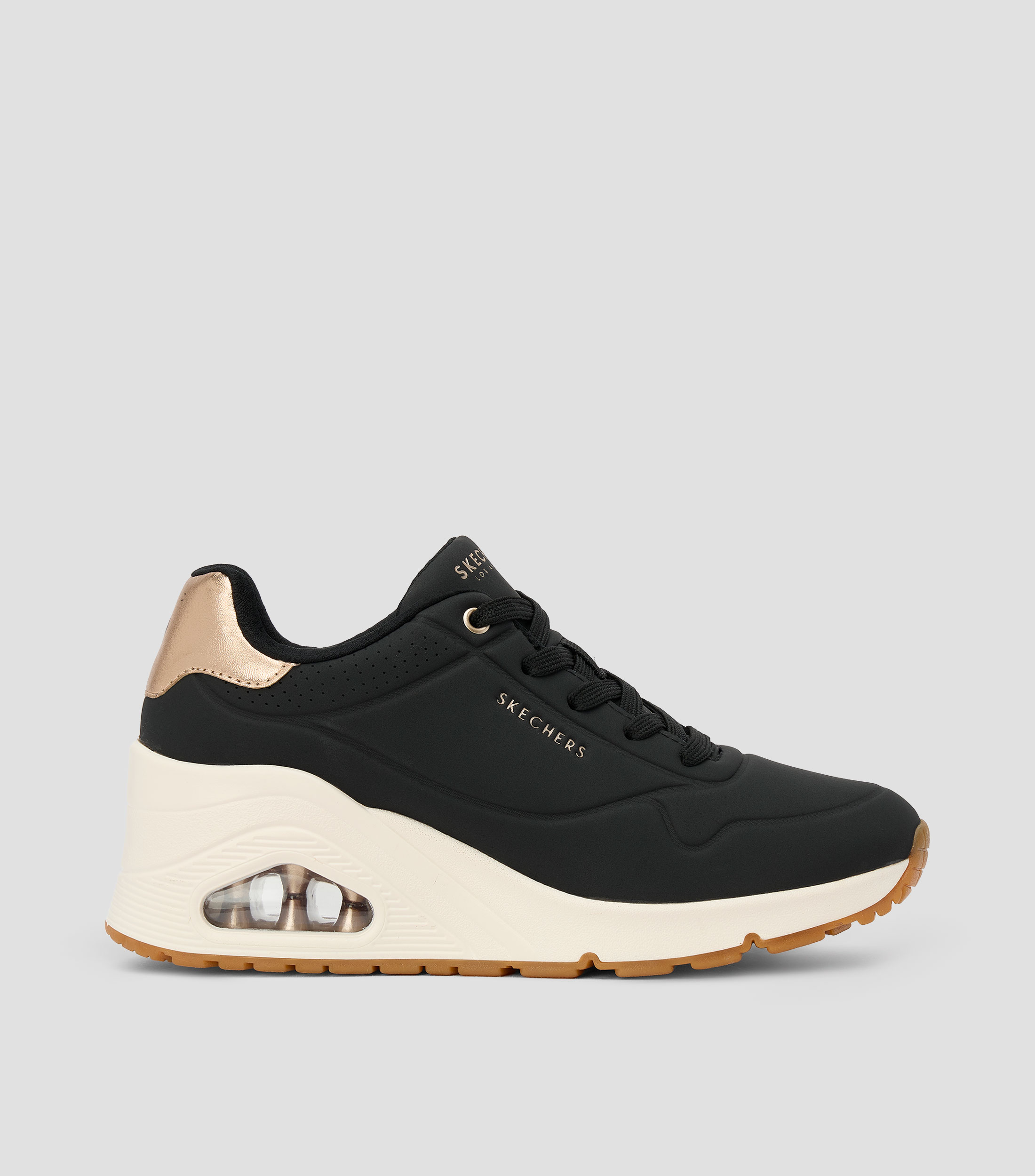 Tenis casuales con tacón medio Uno Wedge-Hi Steps Mujer