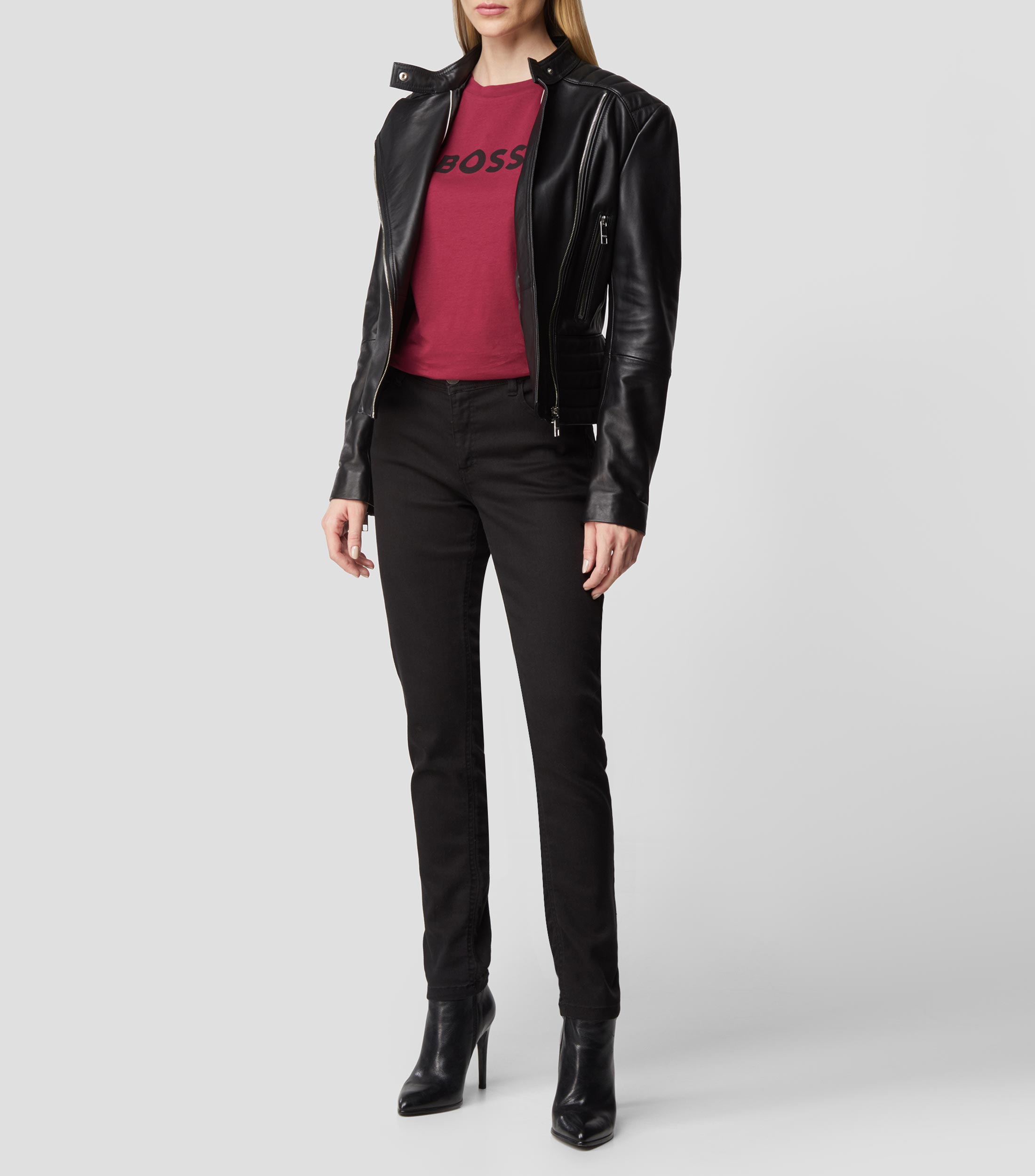 Chamarra biker Mujer
