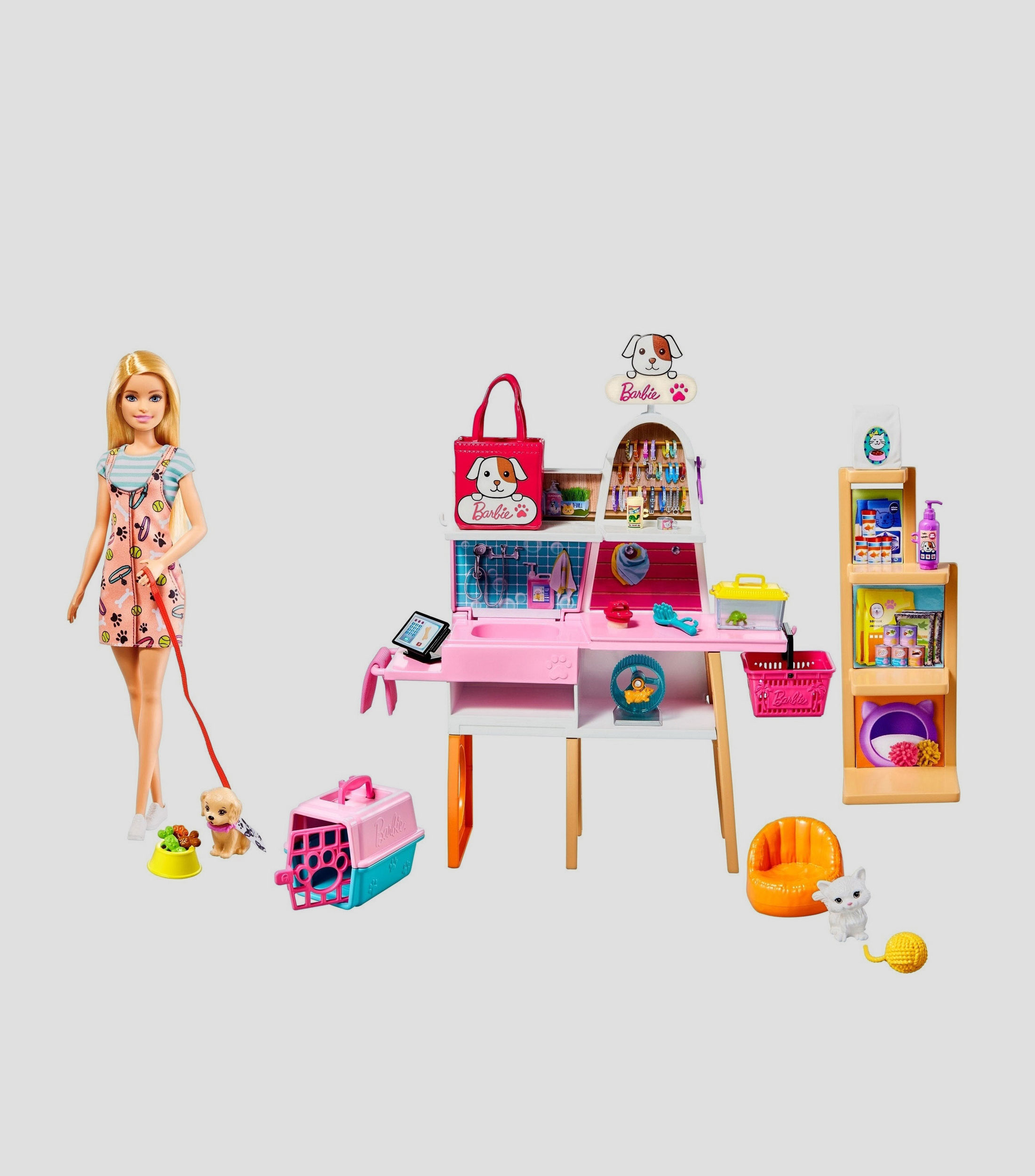Barbie Set de Tienda para Mascotas